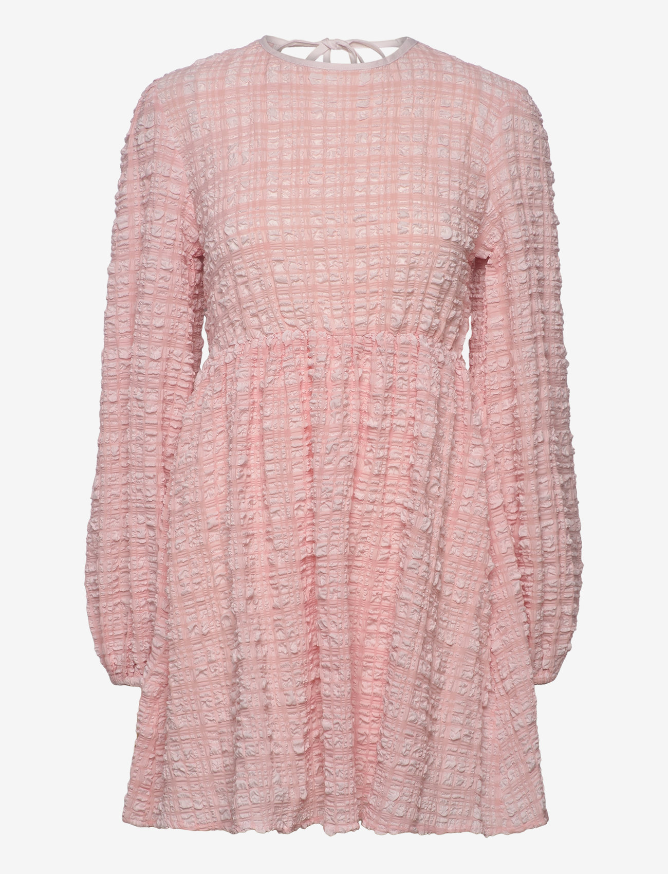 Gina Tricot - Open back dress - minikleidid - pink - 0