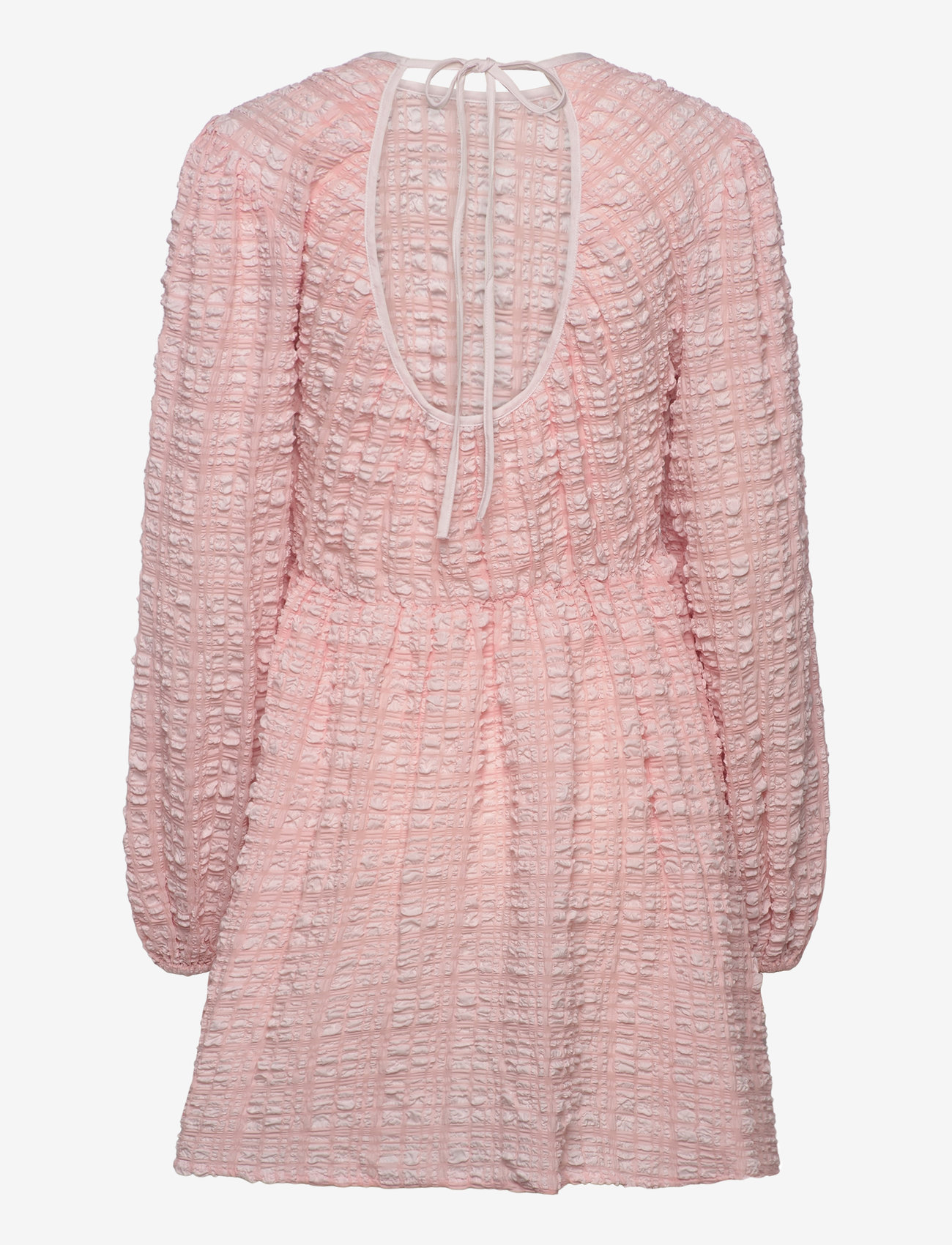 Gina Tricot - Open back dress - minikleidid - pink - 1