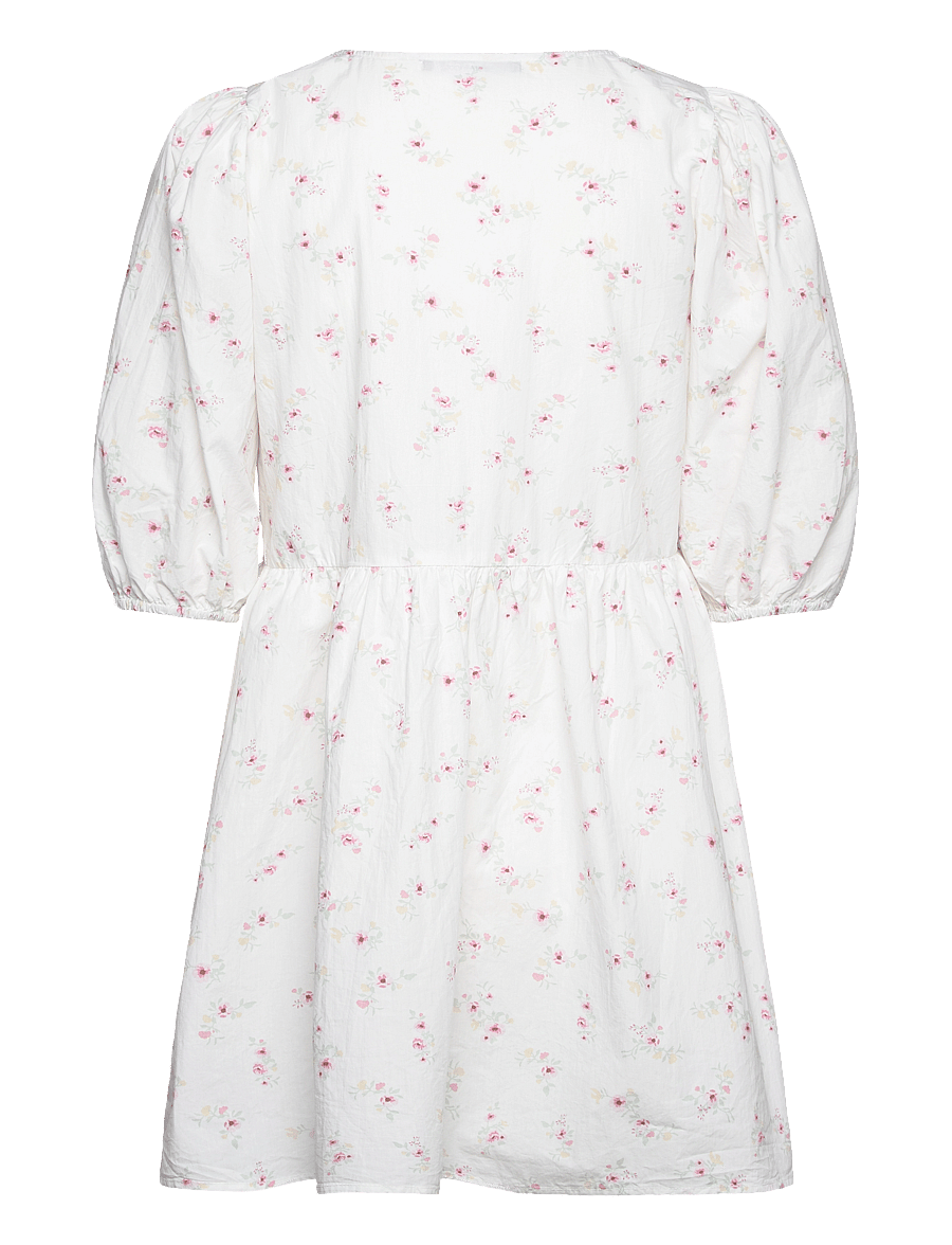 Gina Tricot - Front tie dress - konfirmation - flower aop (2058) - 1