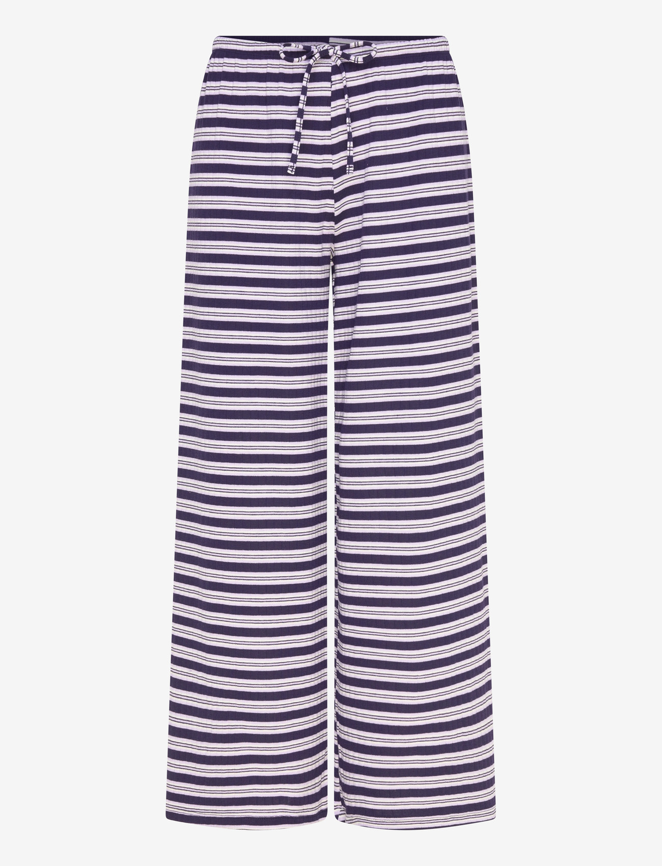 Gina Tricot - Striped soft trousers - pyjamahose - purple dream - 0