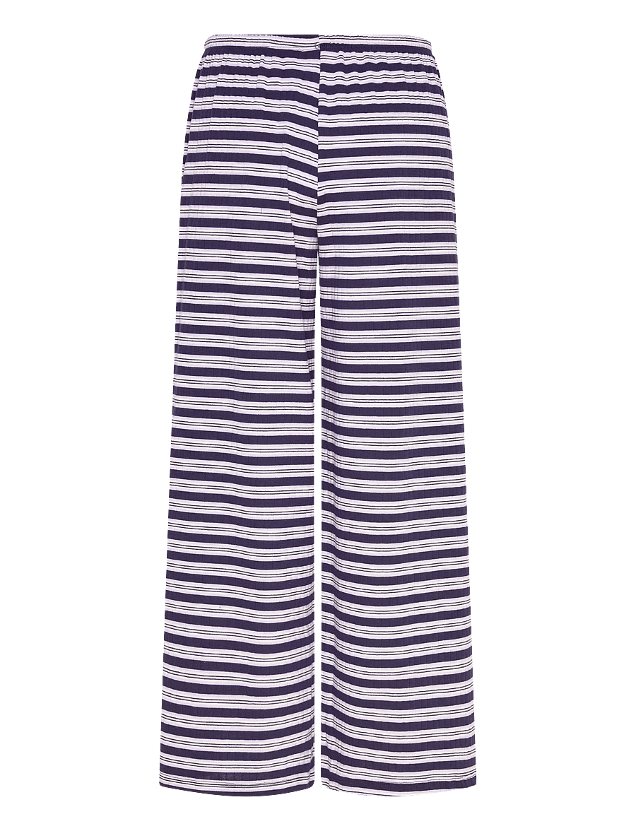 Gina Tricot - Striped soft trousers - natbukser - purple dream - 1