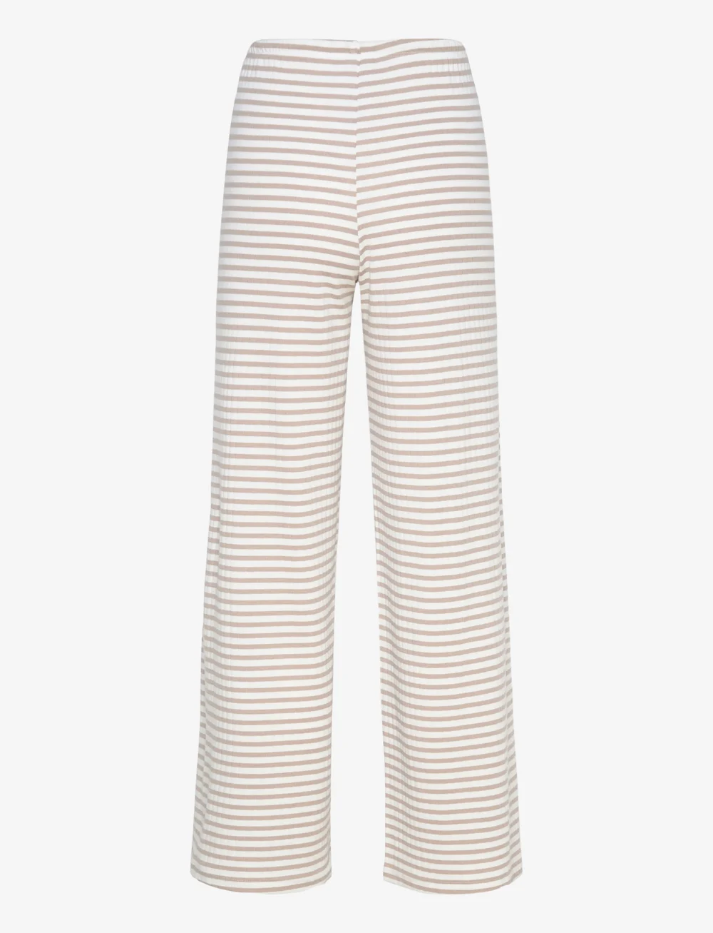 Gina Tricot - Striped soft trousers - natbukser - white/beige str (1065) - 1
