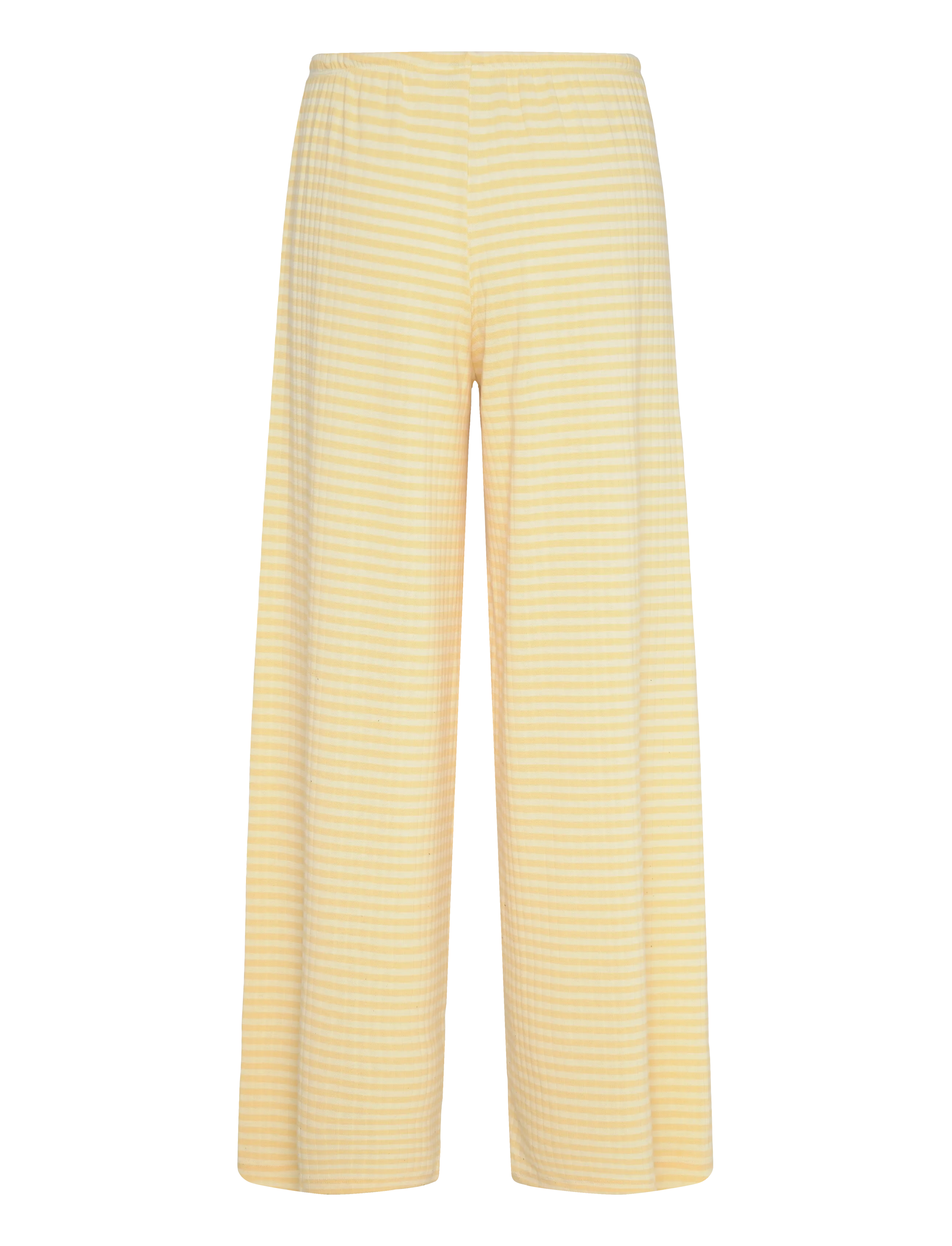 Gina Tricot - Striped soft trousers - pyjamahosen - yellow - 1