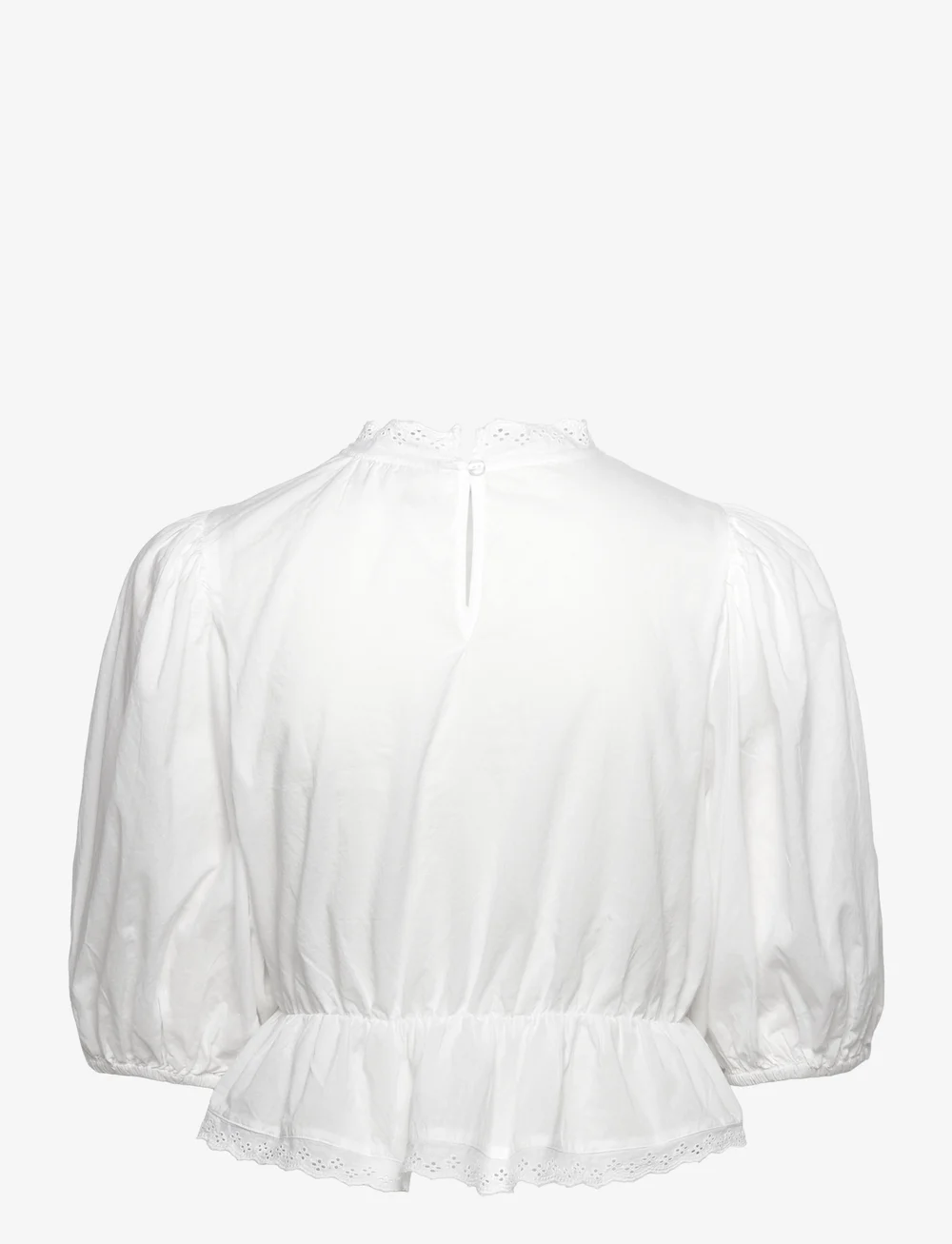 Gina Tricot - Boho blouse - blouses met korte mouwen - white (1000) - 1