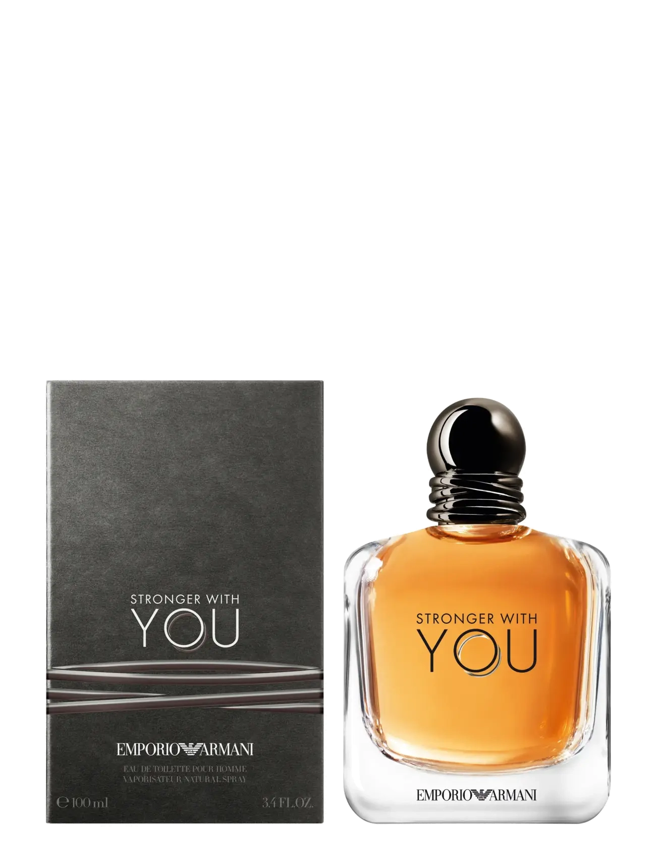 Armani - Emporio Armani Stronger With You Eau de Toilette 100ml - til ham  - clear - 5