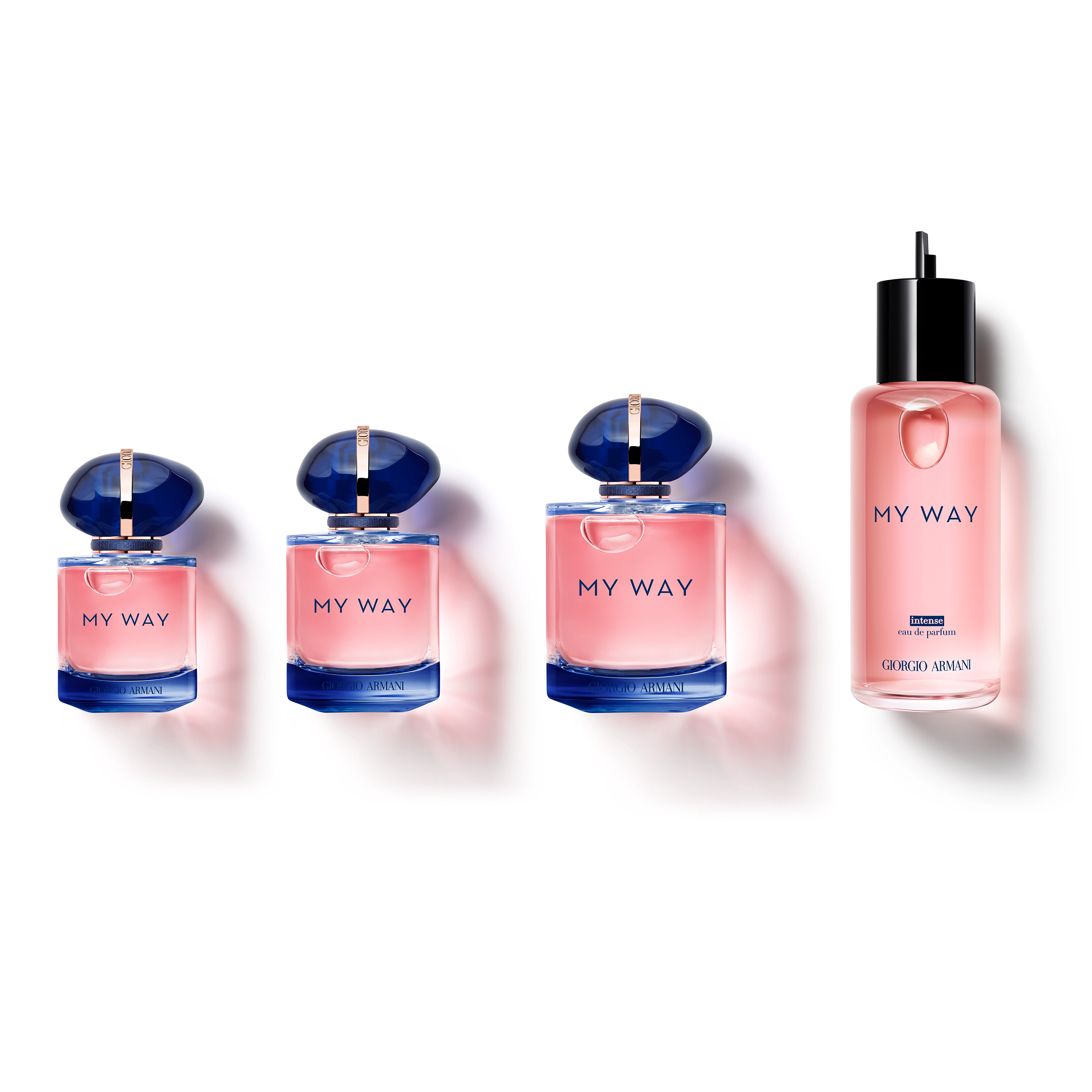 Armani Giorgio Armani My Way Intense Eau De Parfum 90ml, 90 ml, Nude, Parfume > Eau De Parfum, Dame