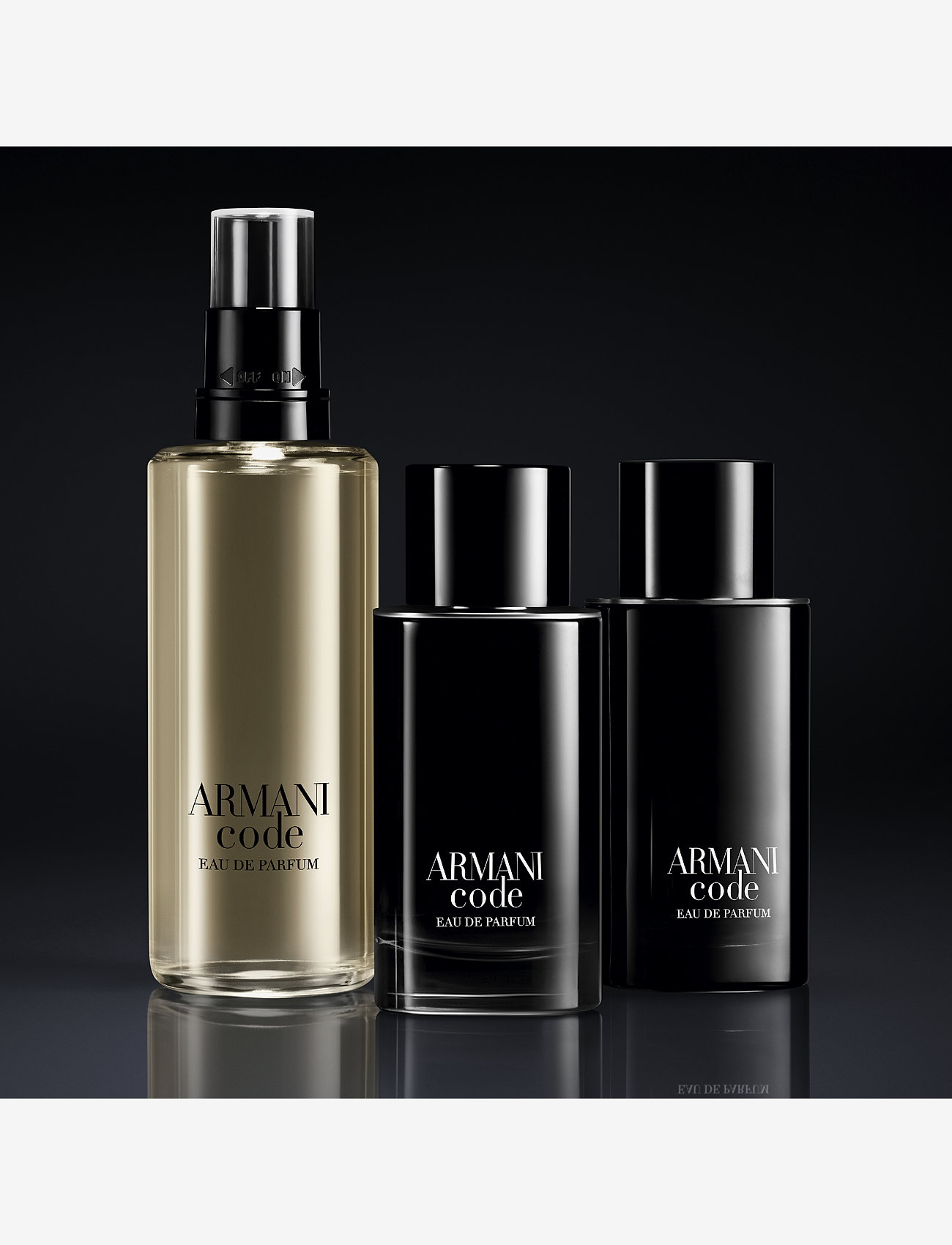 Armani - Giorgio Armani Code Eau de Parfum 150ml Refill - til ham  - clear - 3