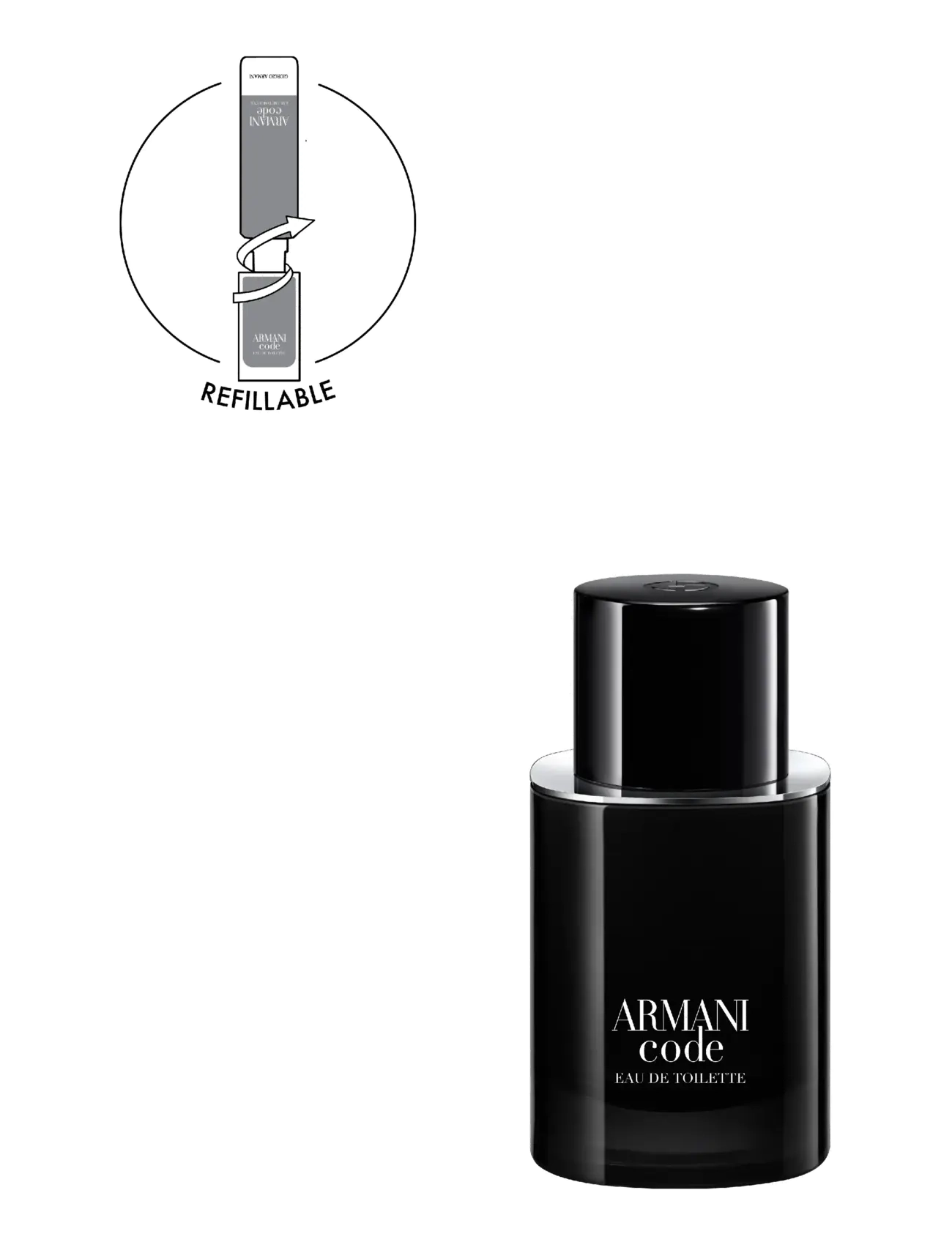 Armani Armani Code Eau De Toilette 50ml, 50 ml, Nude, Parfume > Eau De Toilette, Herre