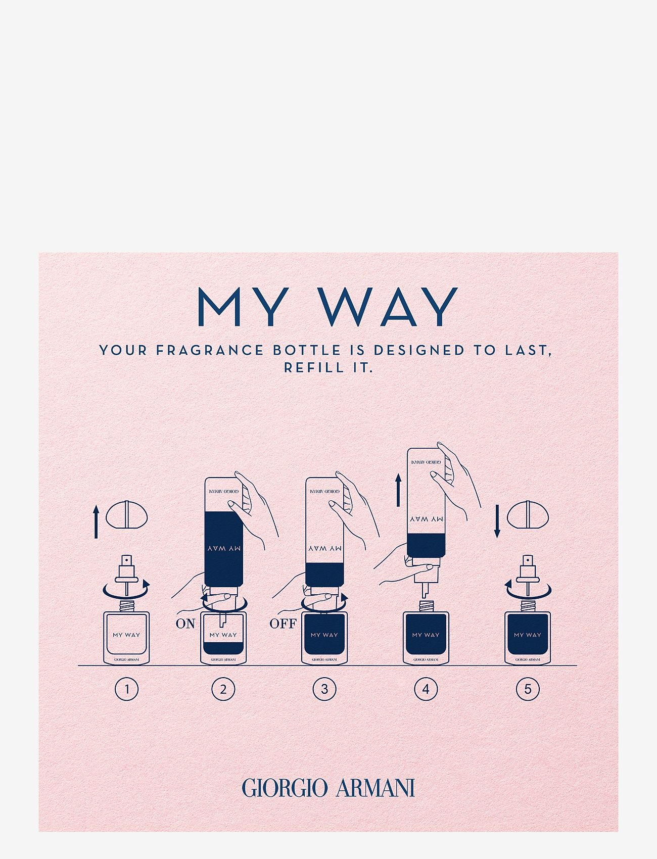 Armani - Armani My Way Parfum Refill 100ml - till henne  - clear - 5