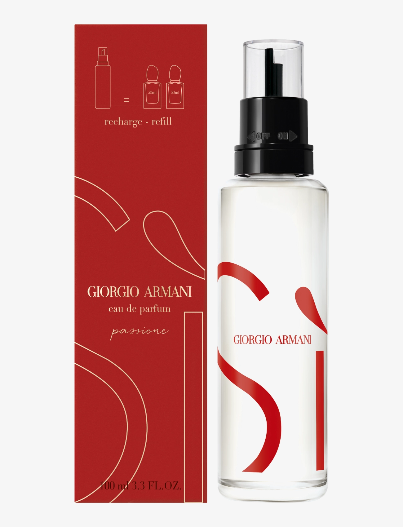 Armani - Sì Passione Eau de Parfum Refill - till henne  - clear - 1