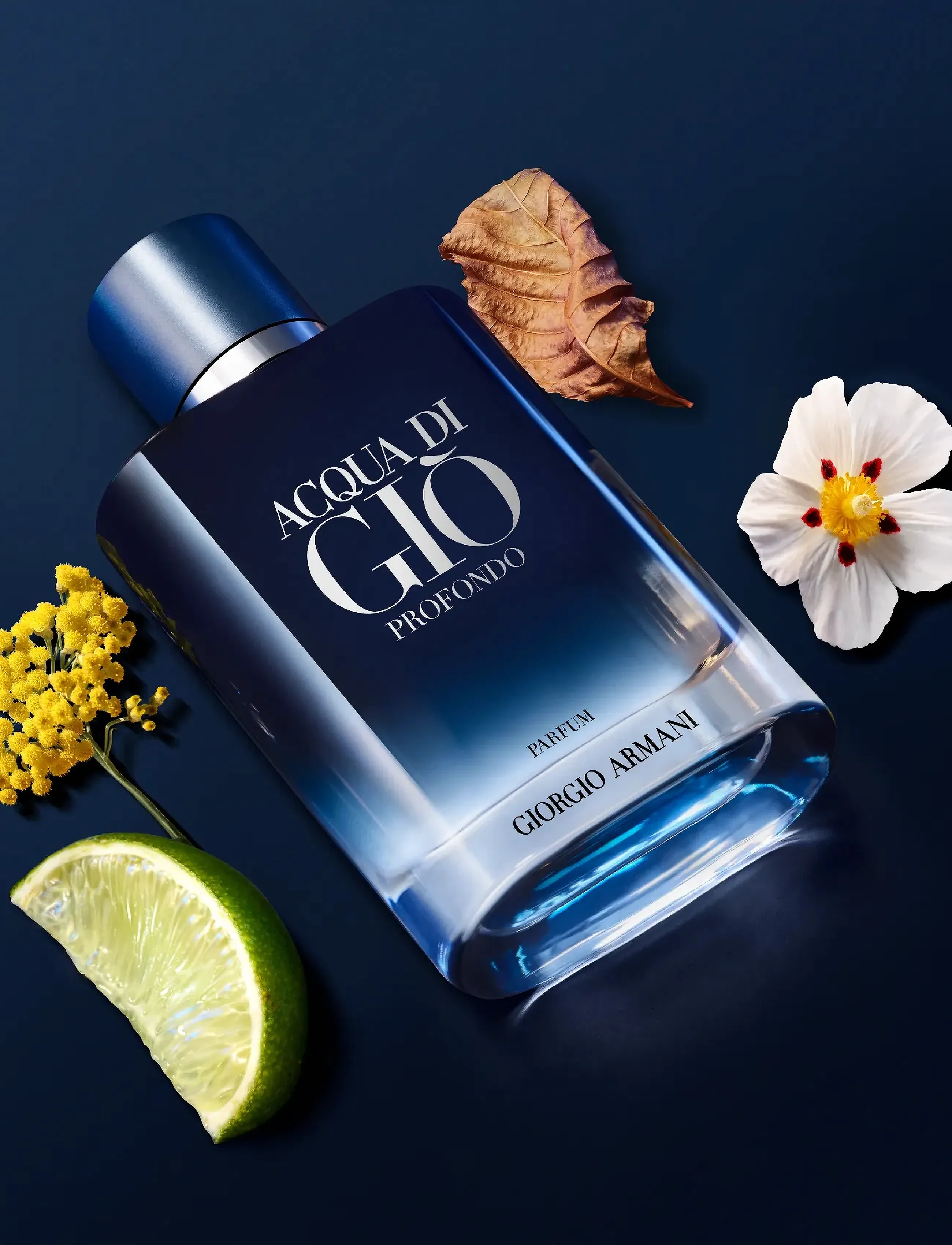 Armani Giorgio Armani Acqua Di Giò Profondo Parfum 200ml, 200 ml, Navy, Parfume > Eau De Parfum, Herre