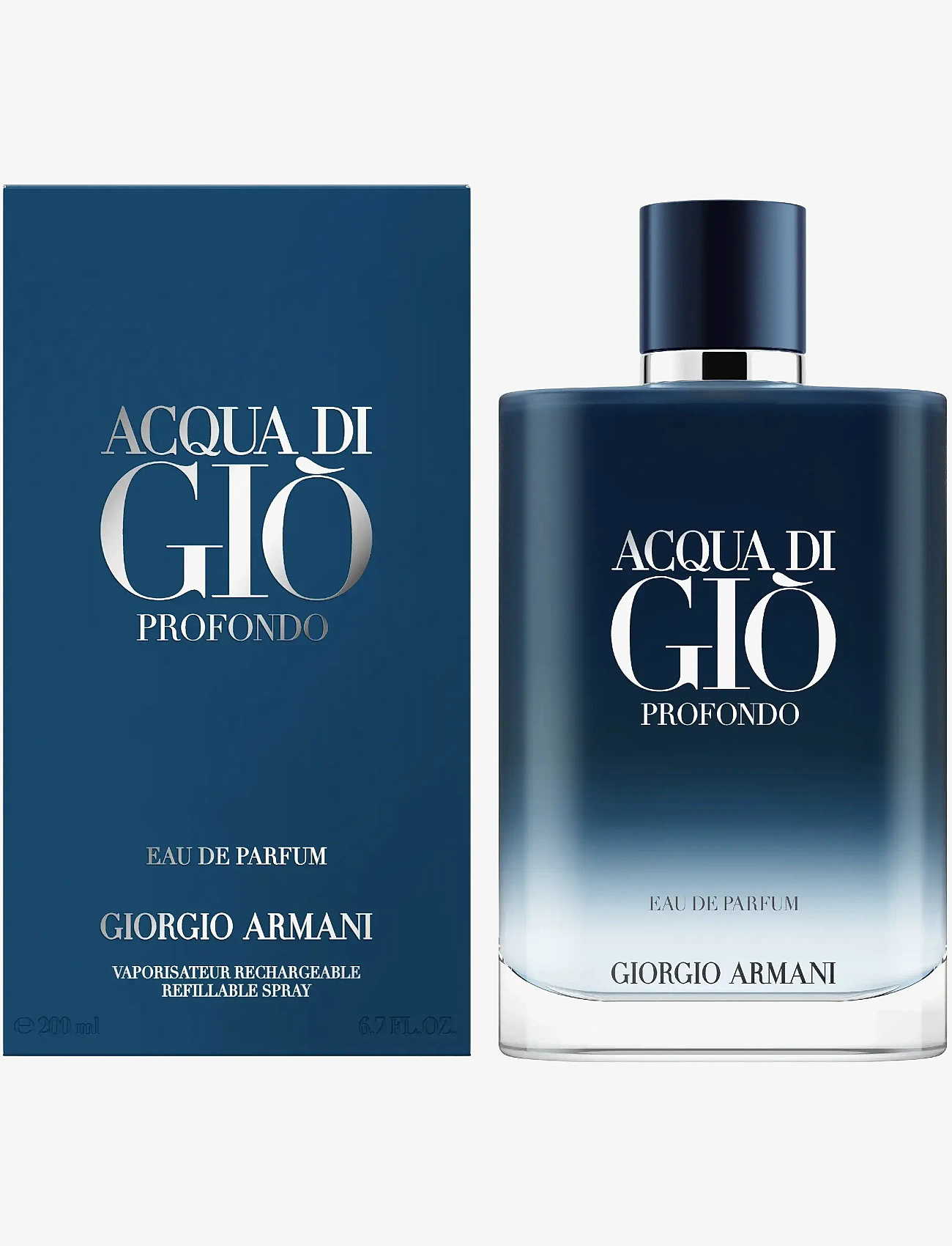 Armani - Giorgio Armani Acqua di Giò Profondo Eau de Parfum 200ml - till honom  - clear - 2