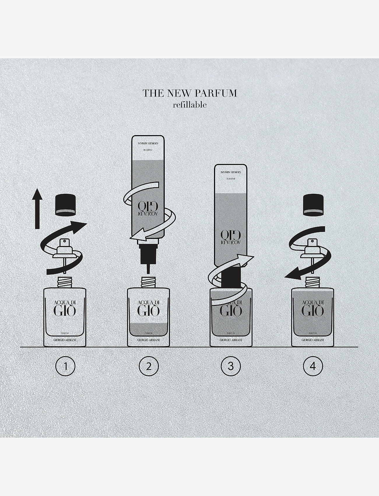 Armani - Armani Acqua di Giò Parfum 100ml - til ham  - clear - 5