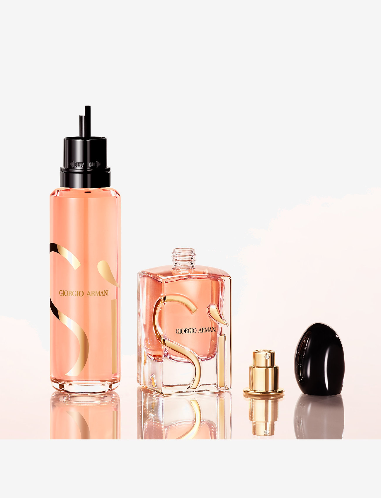 Armani - GA SI EDP INT V100ML  REFILL - redo för date night - clear - 4