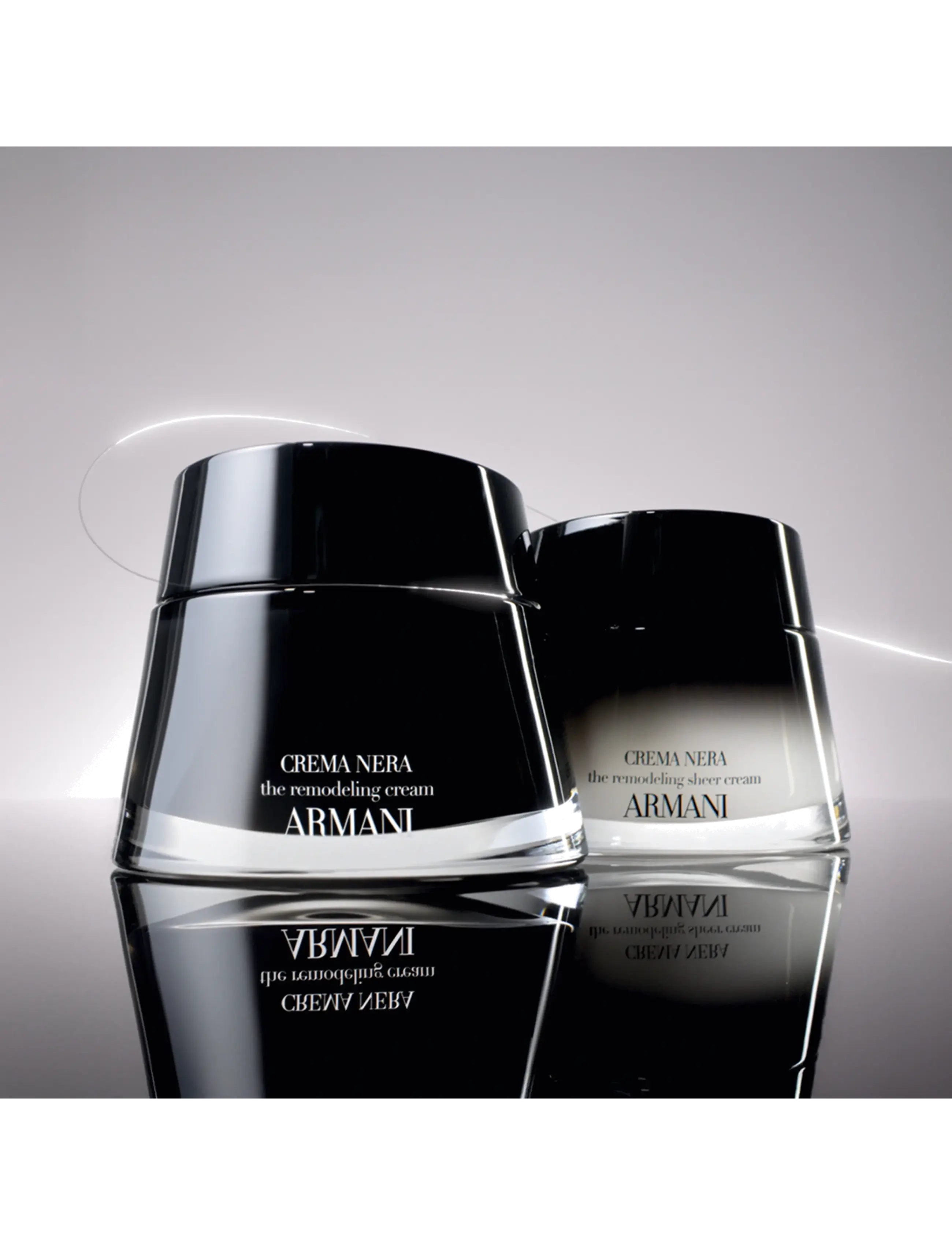 Armani - Crema Nera Remodeling Sheer Cream Refill 50ml - hudpleje - clear - 1