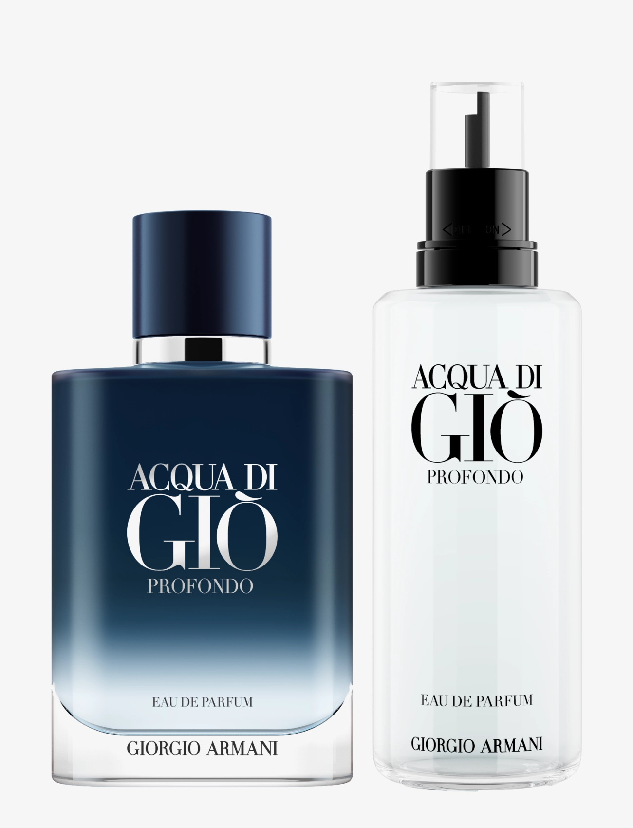 Armani - Giorgio Armani Acqua di Giò Profondo Eau de Parfum Refill 150ml - till honom  - clear - 2