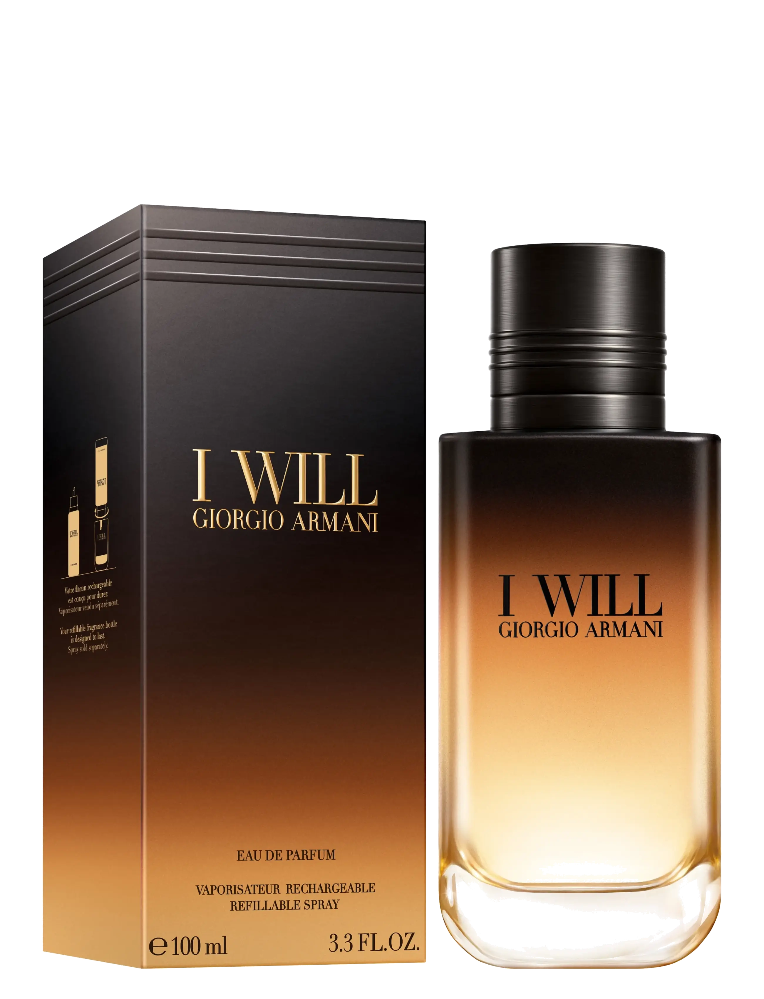 Armani - Giorgio Armani I WILL Eau de Parfum Fragrance 100ml - clear - 1