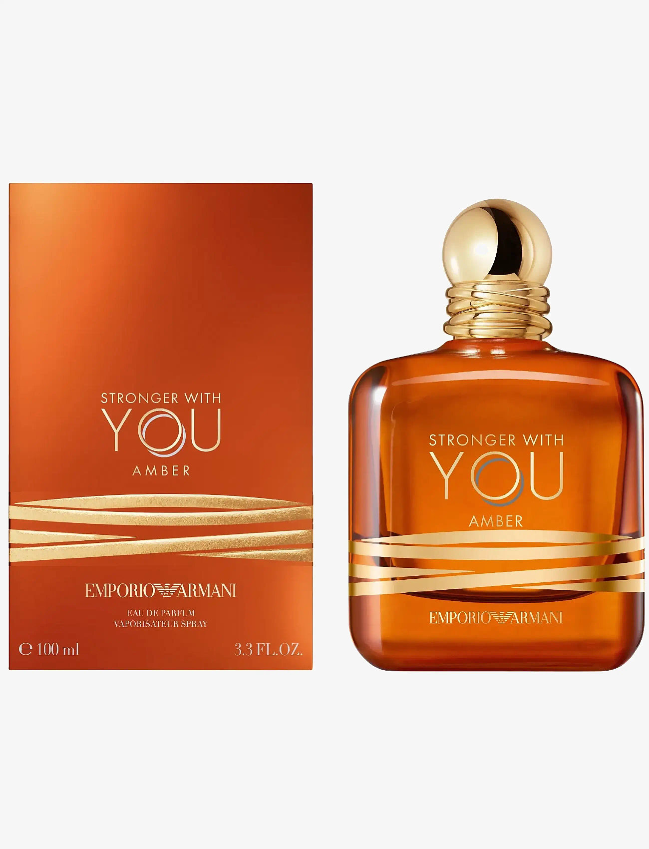 Armani - Emporio Armani Stronger With You Eau De Parfum Amber 100ml - til ham  - clear - 1