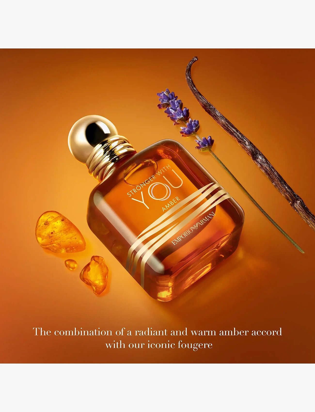 Armani - Emporio Armani Stronger With You Eau De Parfum Amber 100ml - til ham  - clear - 2