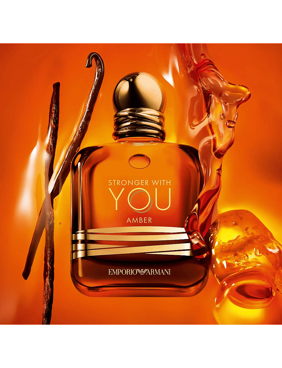 Armani - Emporio Armani Stronger With You Eau De Parfum Amber 100ml - till honom - clear - 3