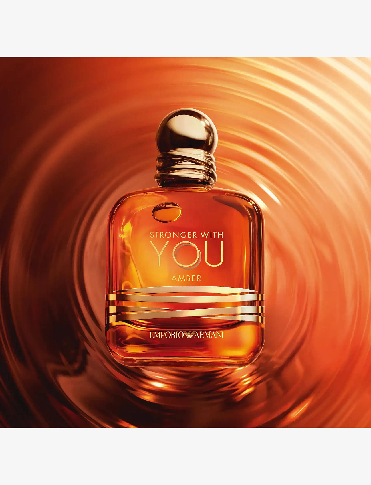 Armani - Emporio Armani Stronger With You Eau De Parfum Amber 100ml - til ham  - clear - 4