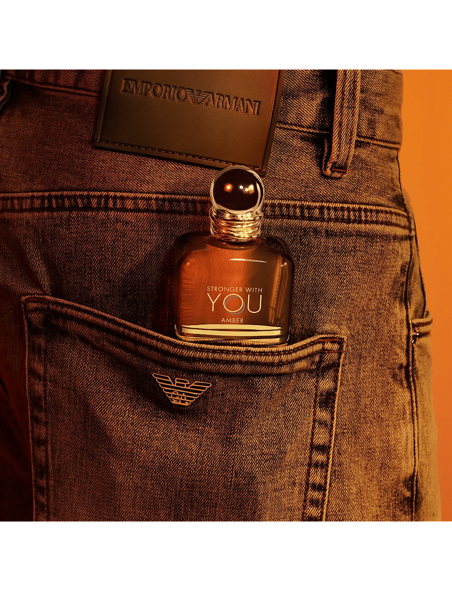 Armani - Emporio Armani Stronger With You Eau De Parfum Amber 100ml - till honom - clear - 5