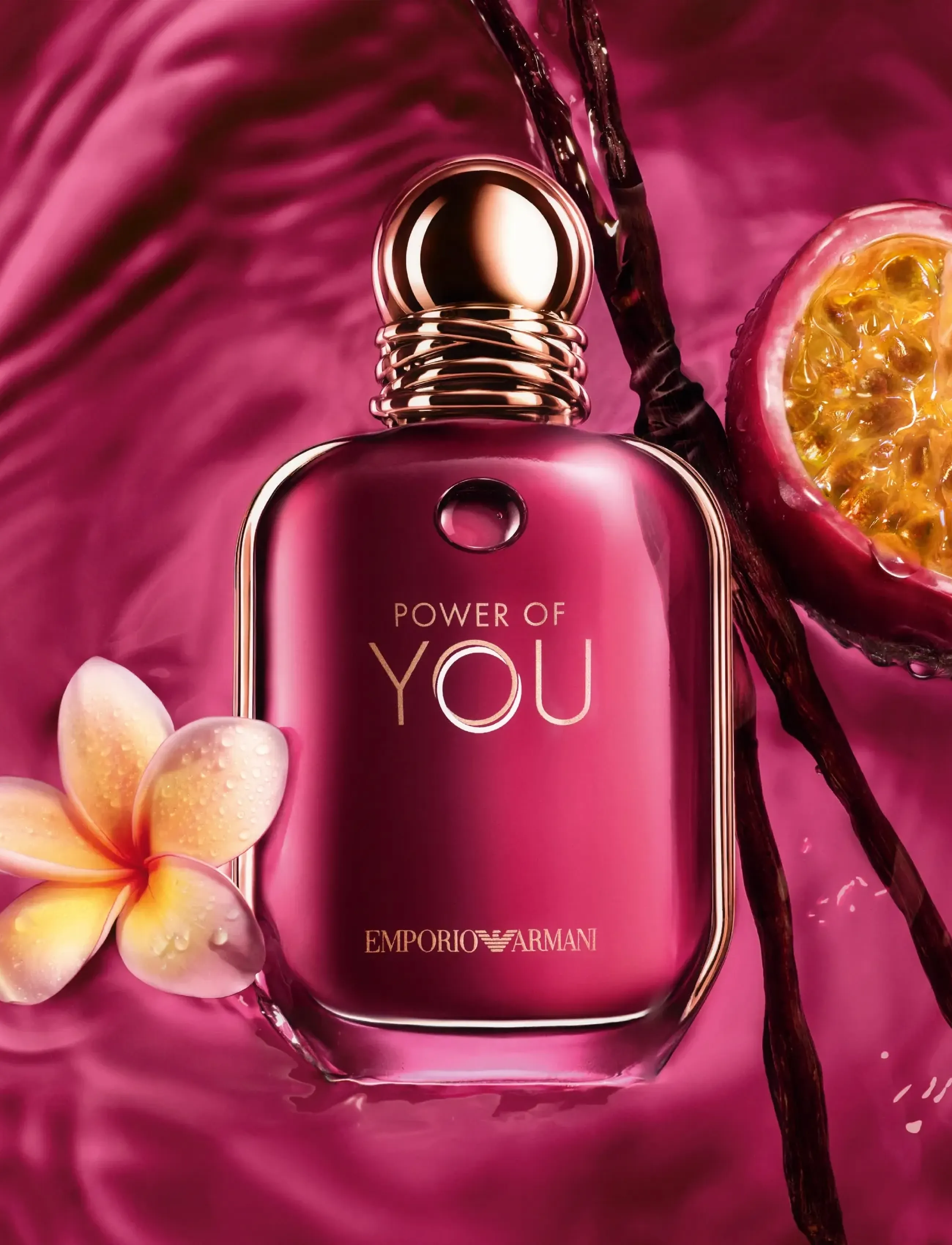 Armani - Power of You Eau de Parfum Gourmand Fruity Floral Fragrance with Passion Fruit 50ml - til hende  - clear - 4