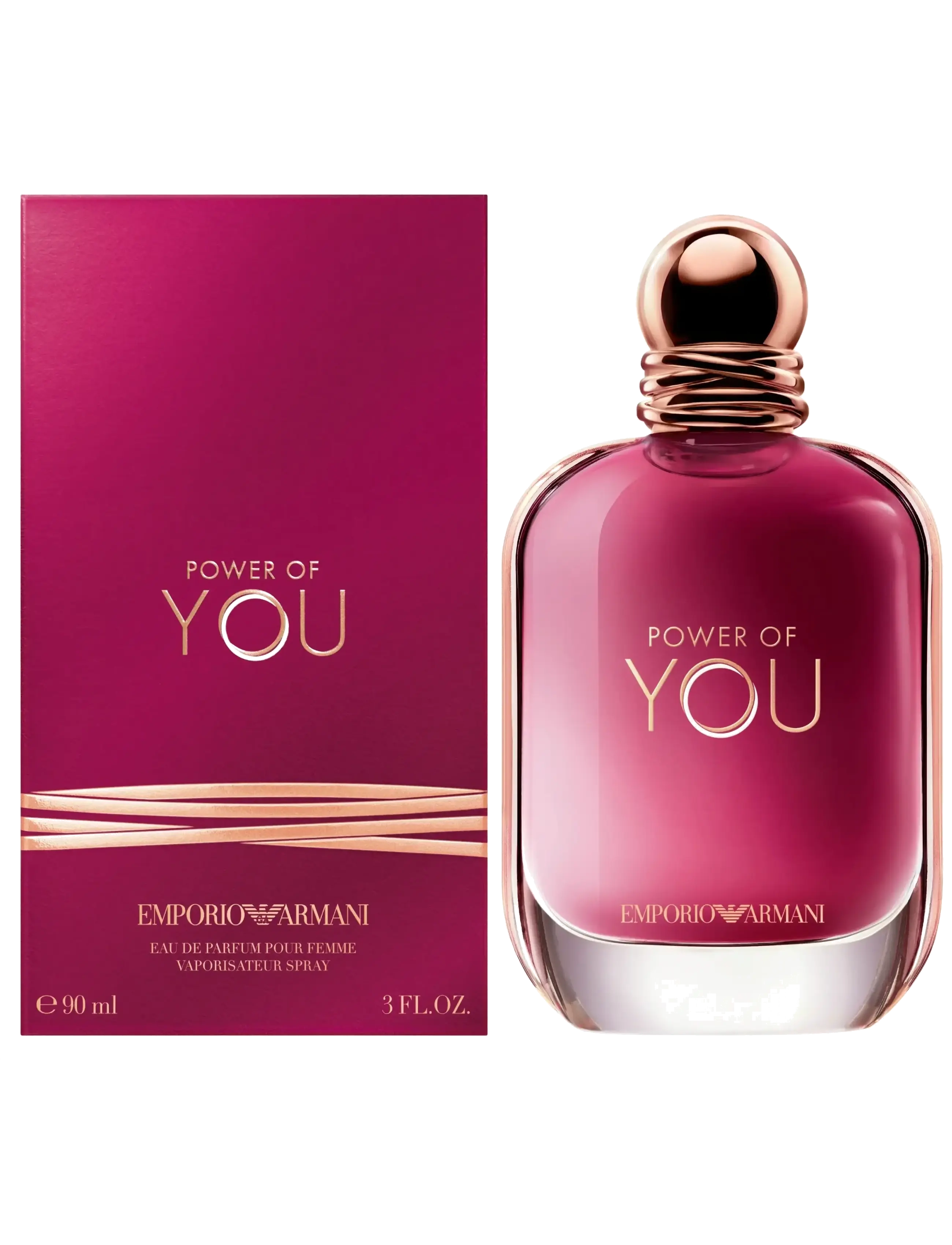 Armani - Power of You Eau de Parfum Gourmand Fruity Floral Fragrance with Passion Fruit 90ml - til hende  - clear - 1