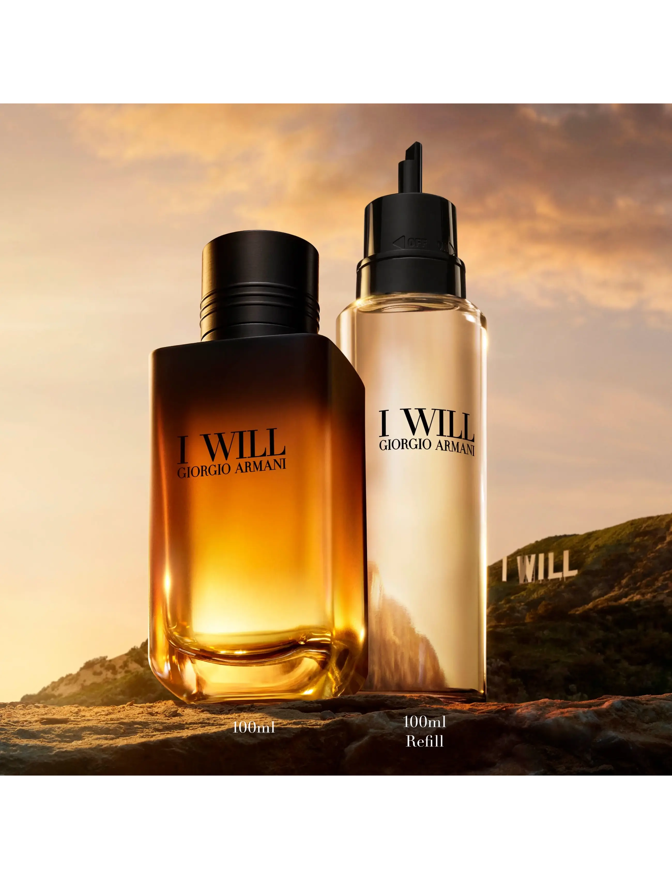 Armani - Giorgio Armani I WILL Eau de Parfum Fragrance Refill 100ml - clear - 4