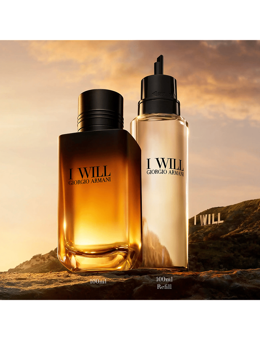 Armani - Giorgio Armani I WILL Eau de Parfum Fragrance Refill 100ml - till honom - clear - 4