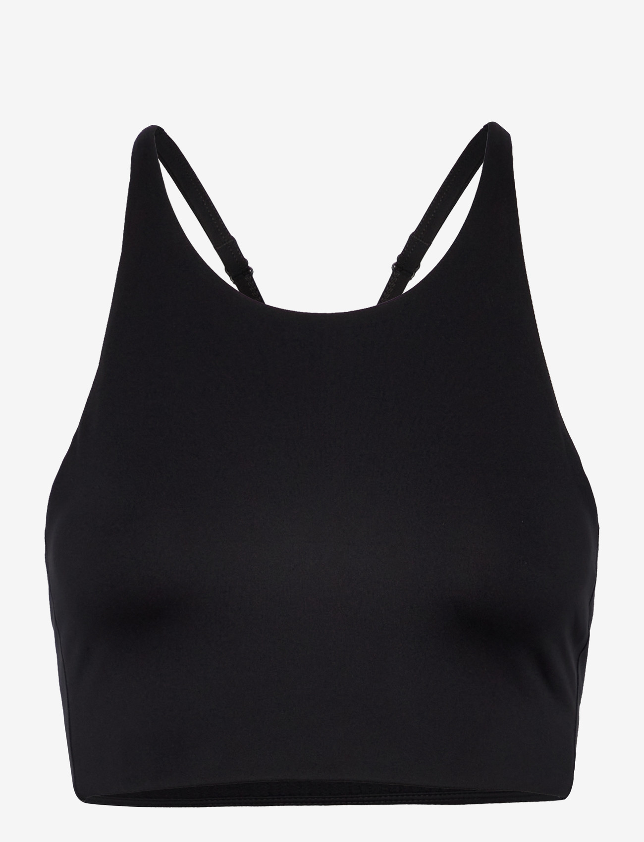 Girlfriend Collective - Topanga Bra, Cross-Back - medium støtte - black - 1