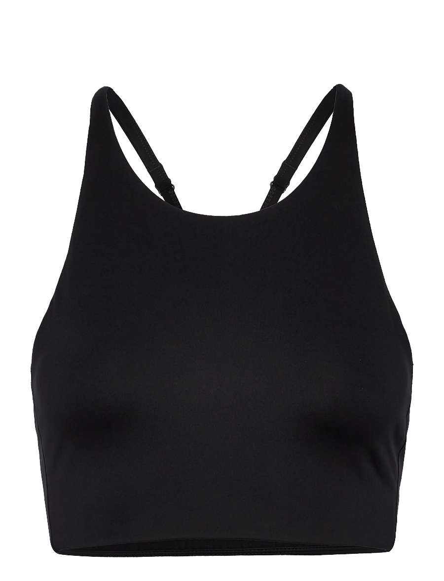 Girlfriend Collective - Topanga Bra, Cross-Back - keskmine toestus - black - 1