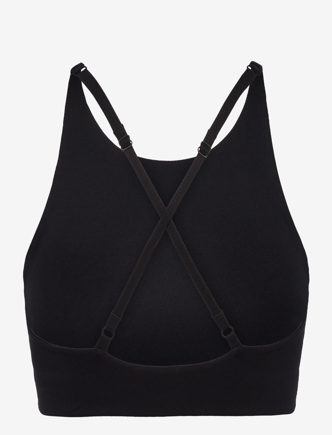 Girlfriend Collective - Topanga Bra, Cross-Back - medium støtte - black - 2