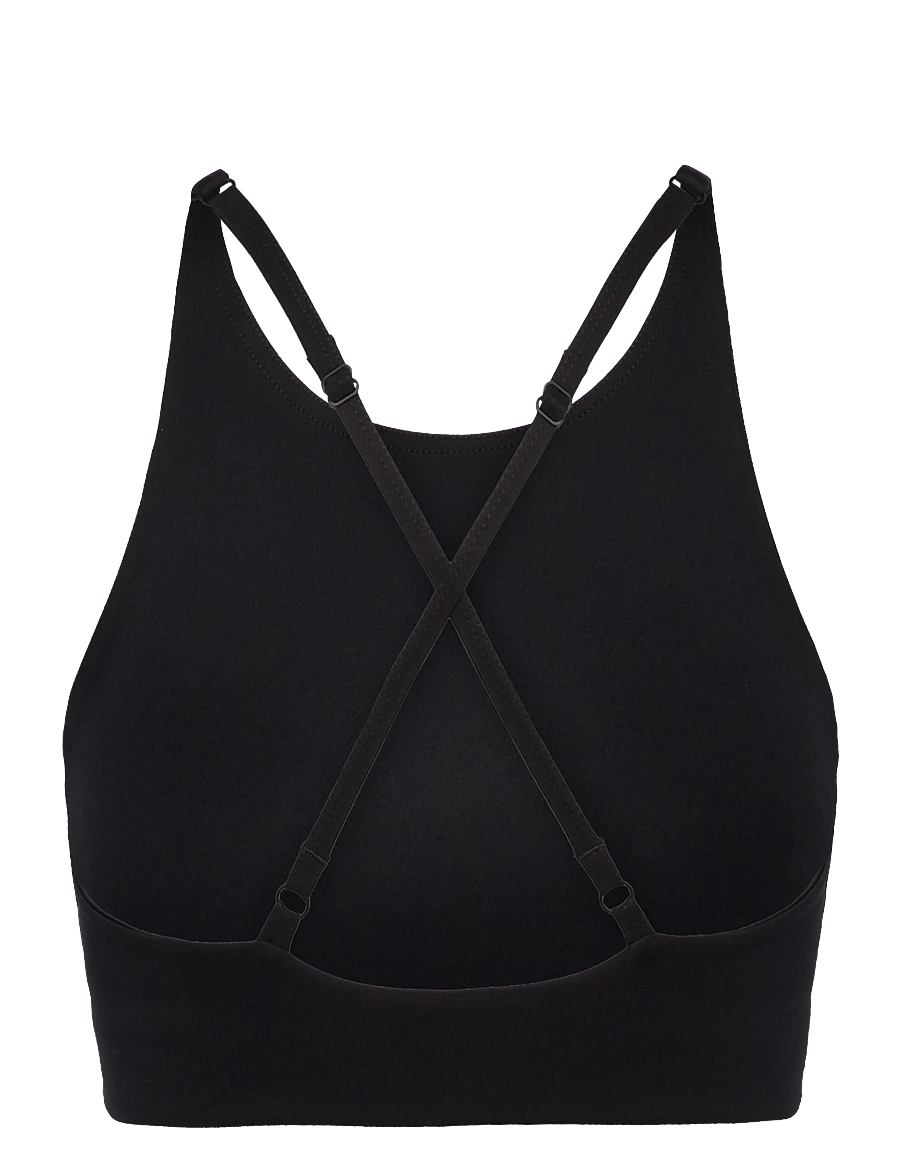 Girlfriend Collective - Topanga Bra, Cross-Back - keskmine toestus - black - 2