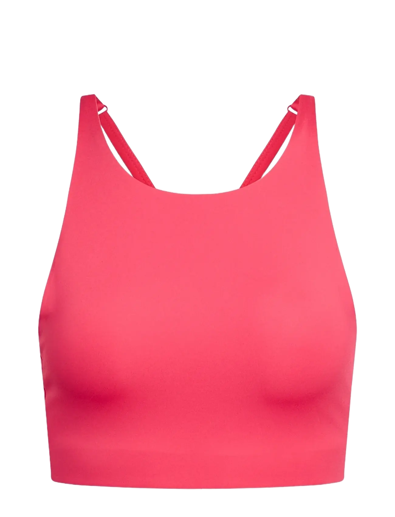 Girlfriend Collective Topanga Bra, Cross-Back - Underkläder - GERANIUM / pink/rose