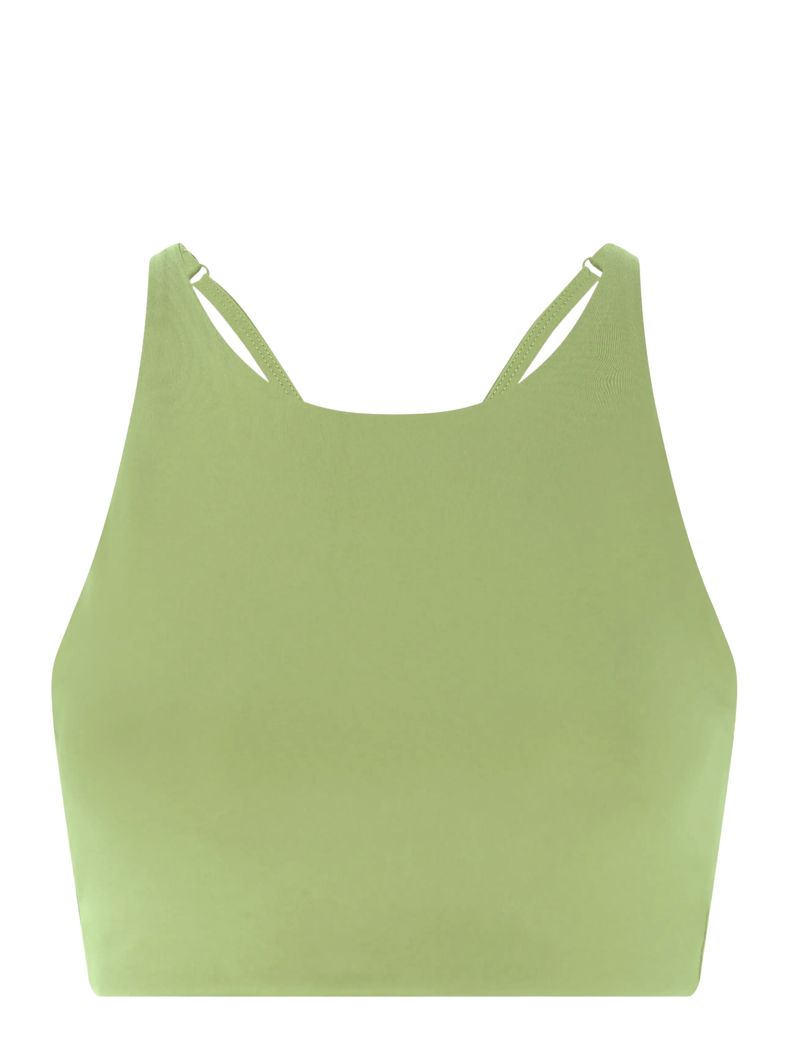 Girlfriend Collective Topanga Bra, Cross-Back - Underkläder - MANTIS / green