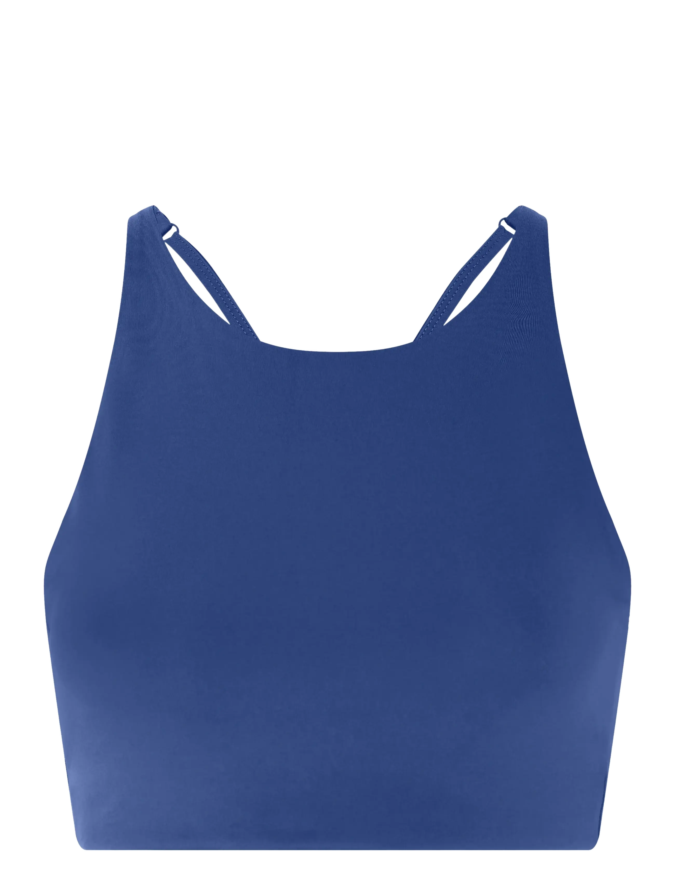 Girlfriend Collective Topanga Bra, Cross-Back - Undertøj - SODALITE / blue