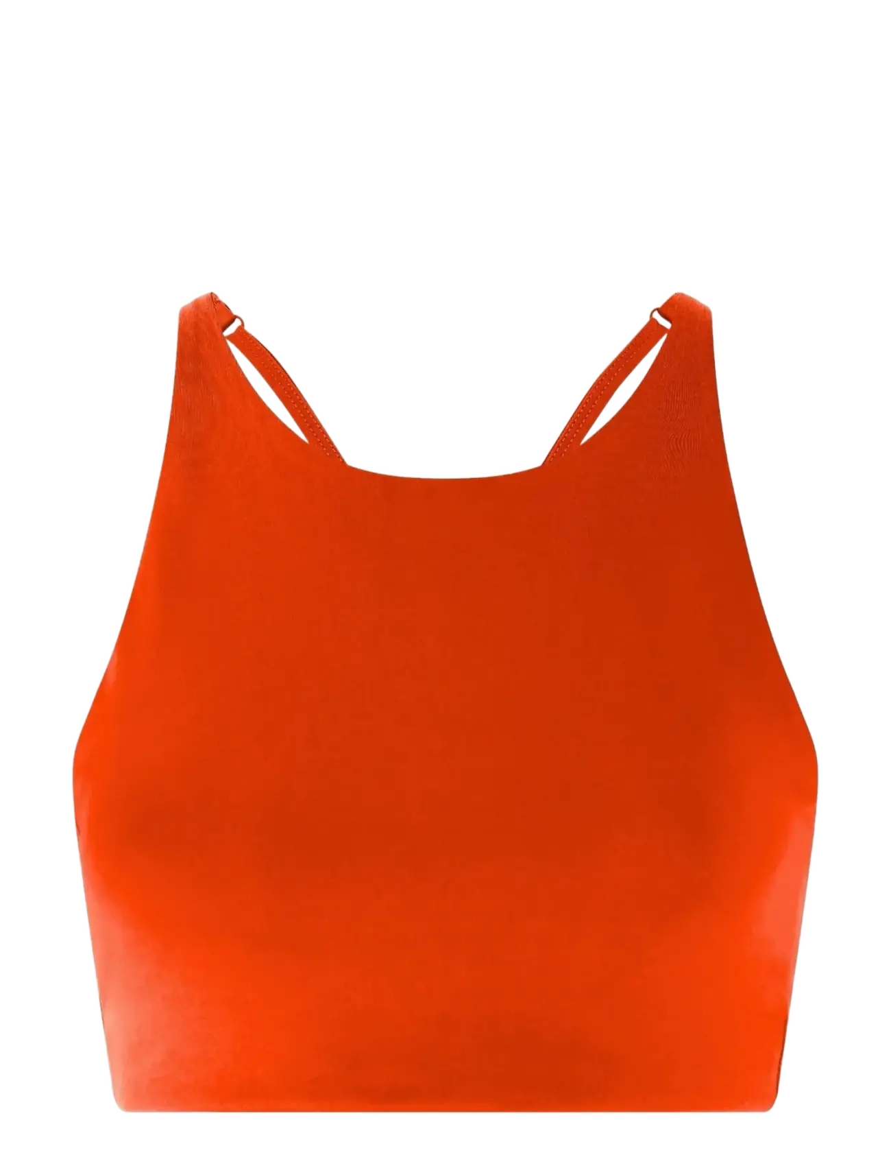 Girlfriend Collective Topanga Bra, Cross-Back - BH'er - TART / orange