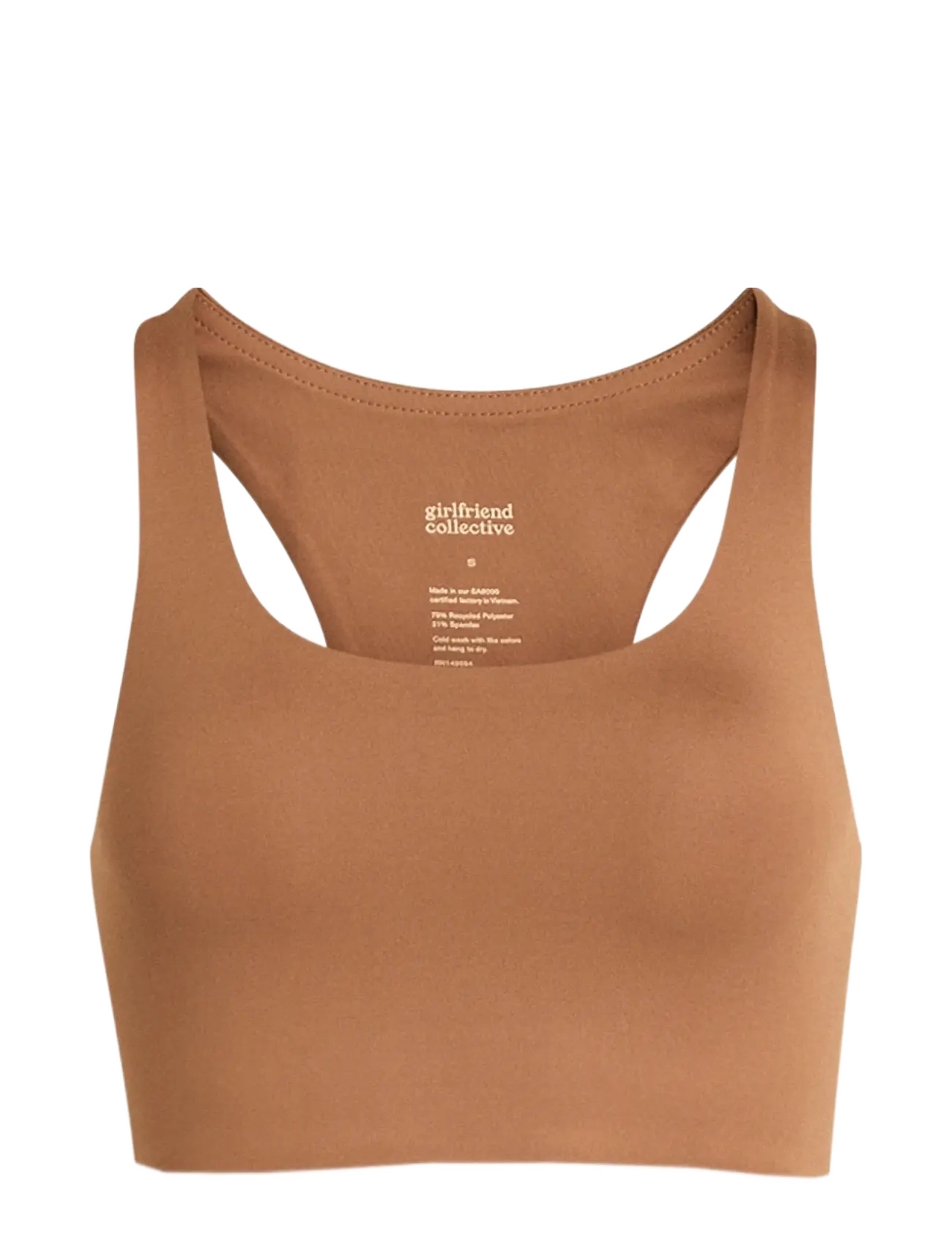 GIRLFRIEND COLLECTIVE Paloma BH Braun - L - Damen