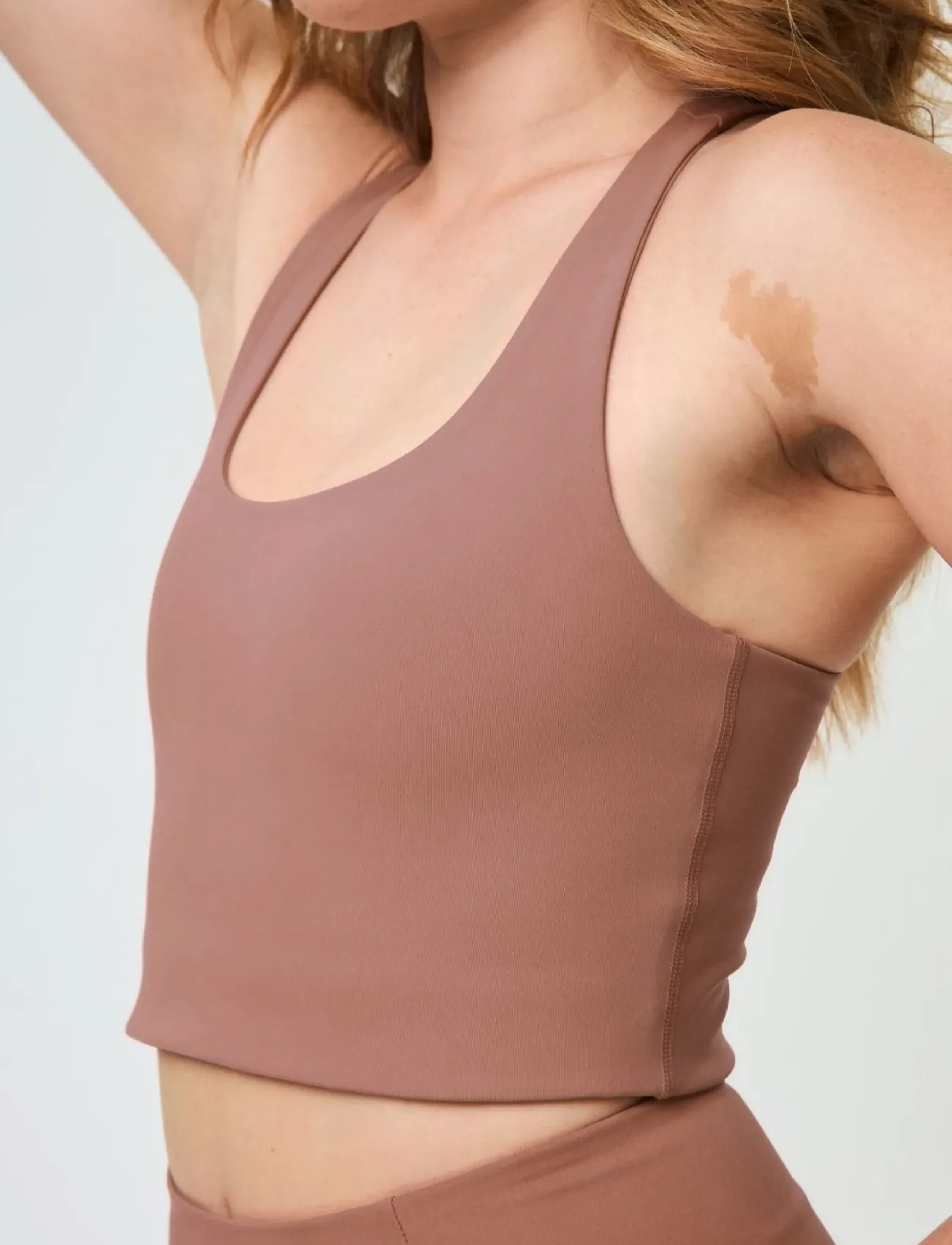 Girlfriend Collective - Paloma Bra - sports bh'er: medium støtte - antler - 3
