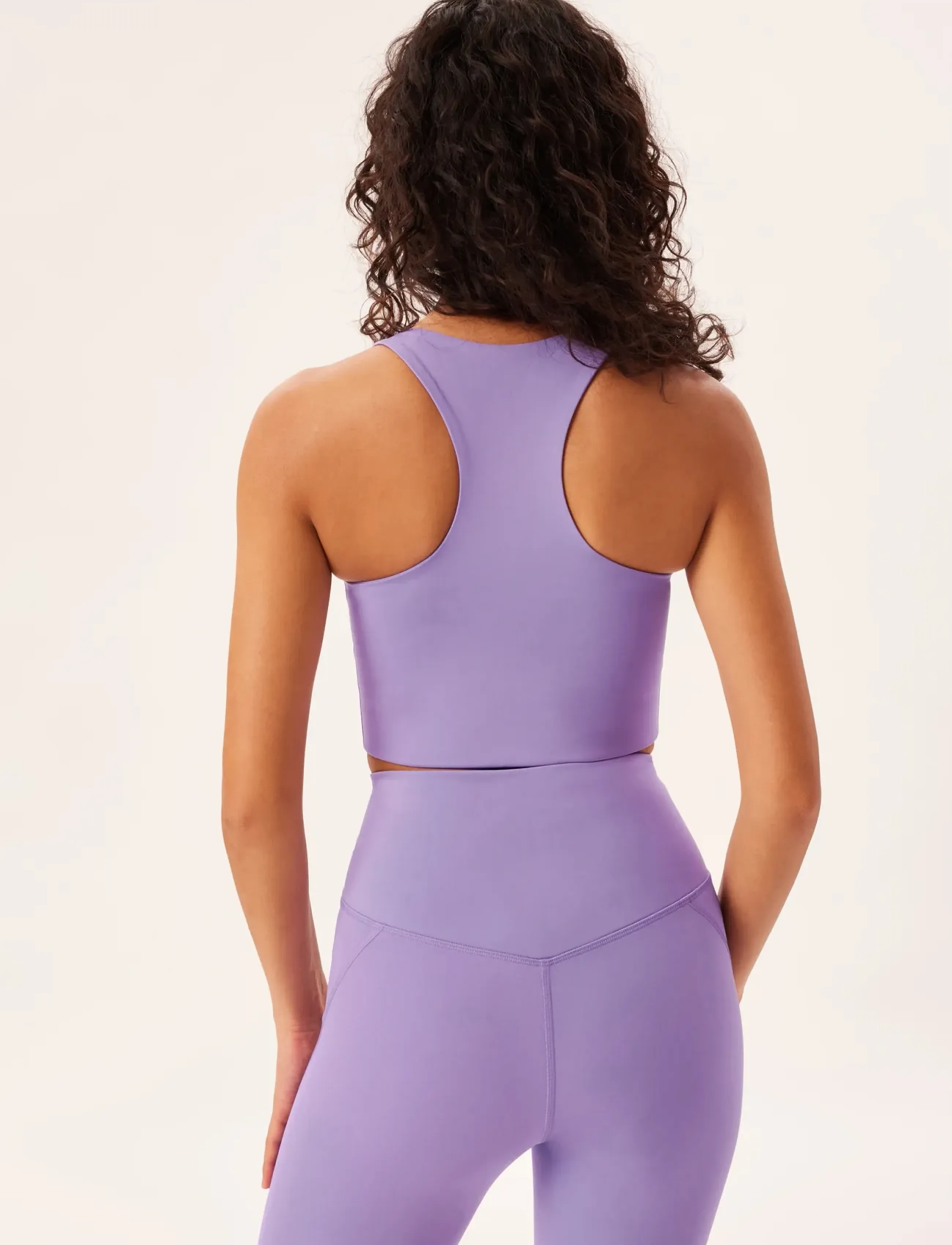 Girlfriend Collective - Paloma Bra - sports bh'er: medium støtte - bougainvillea - 2