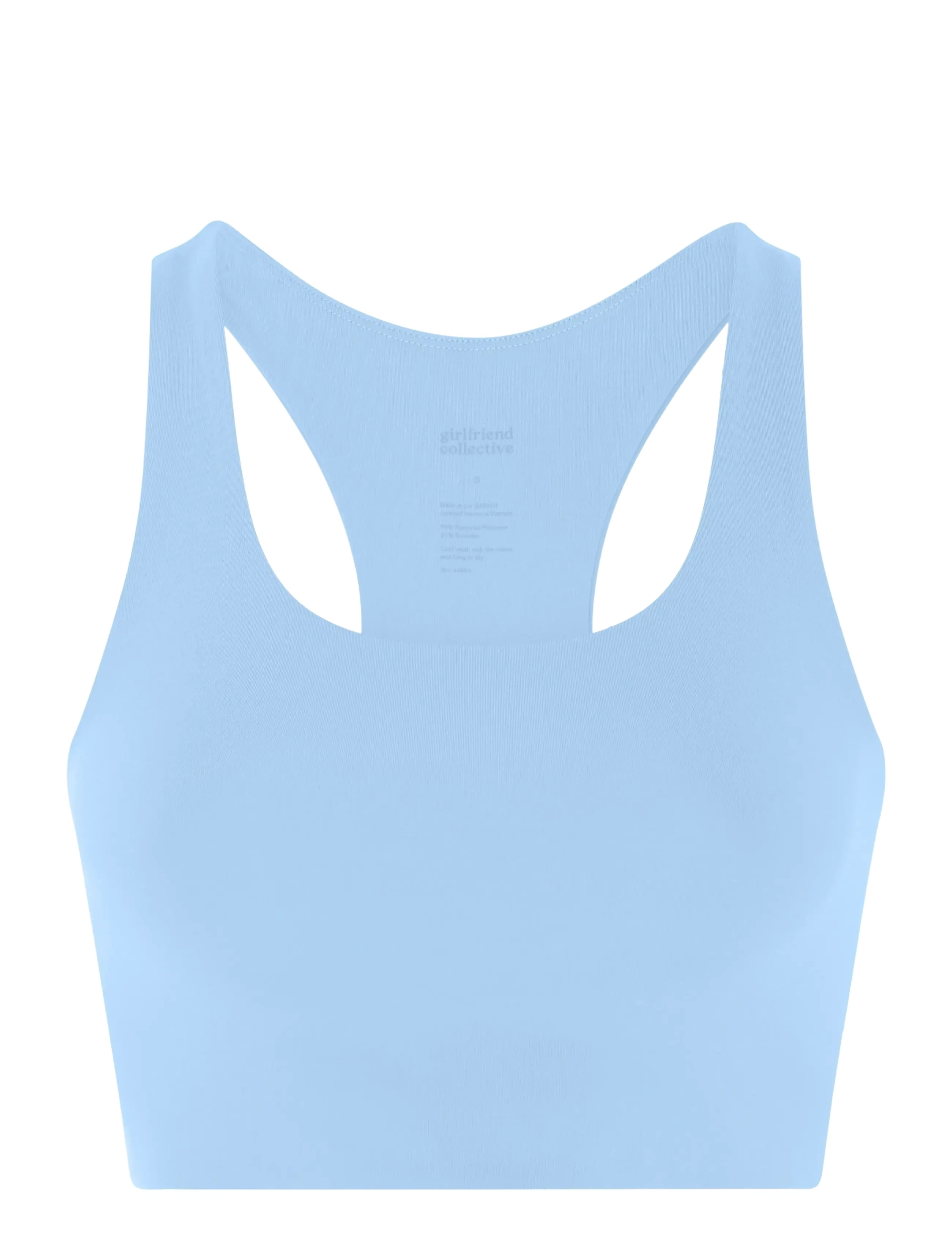 Girlfriend Collective Paloma Bra - Pesu - CERULEAN / blue