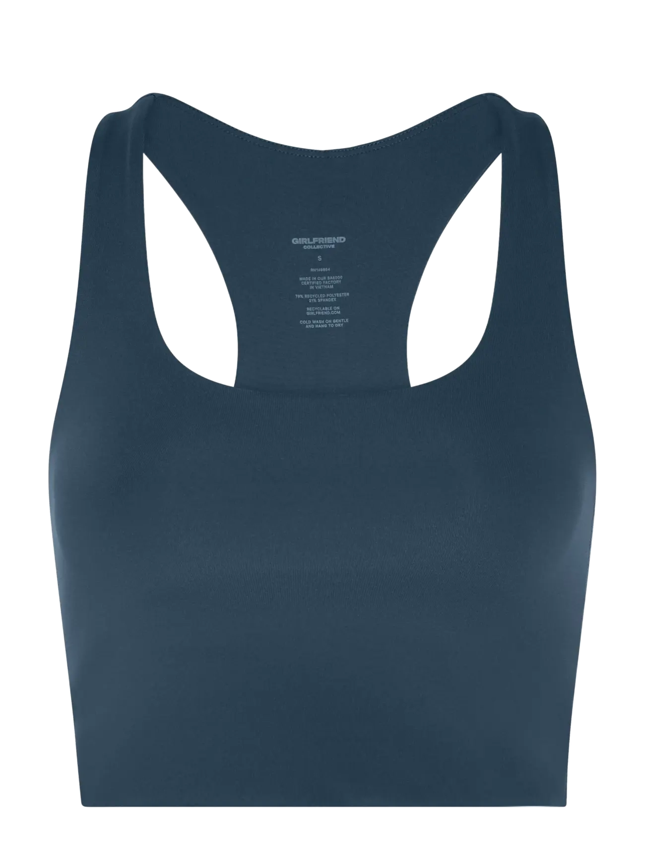Girlfriend Collective Paloma Bra - Underkläder - INK / navy