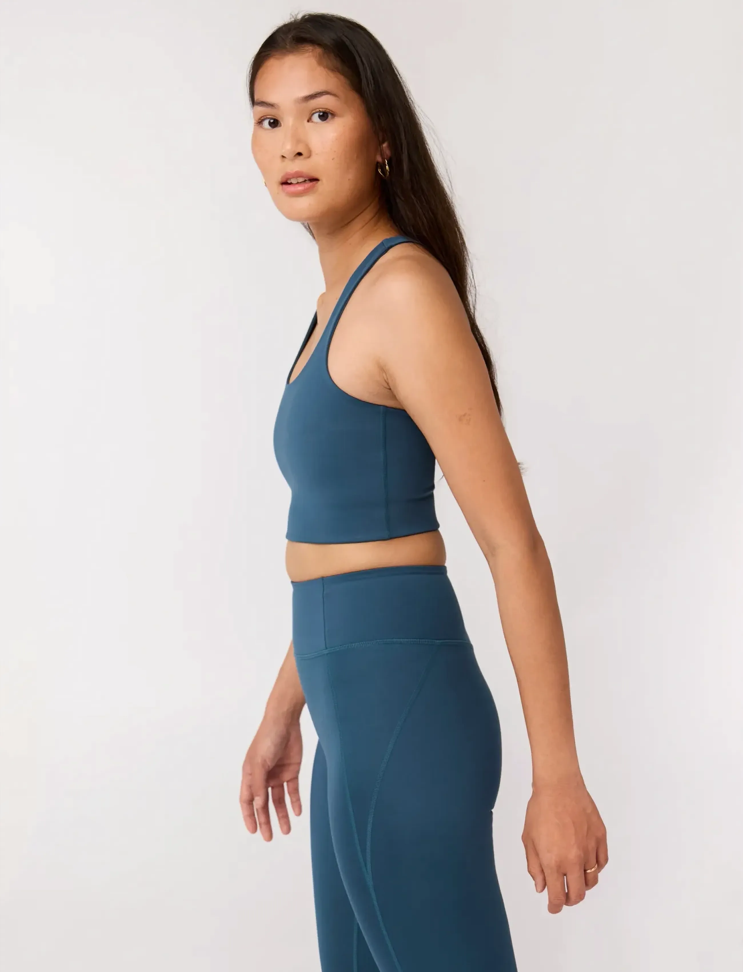 Girlfriend Collective - Paloma Bra - sports bh'er: medium støtte - ink - 4