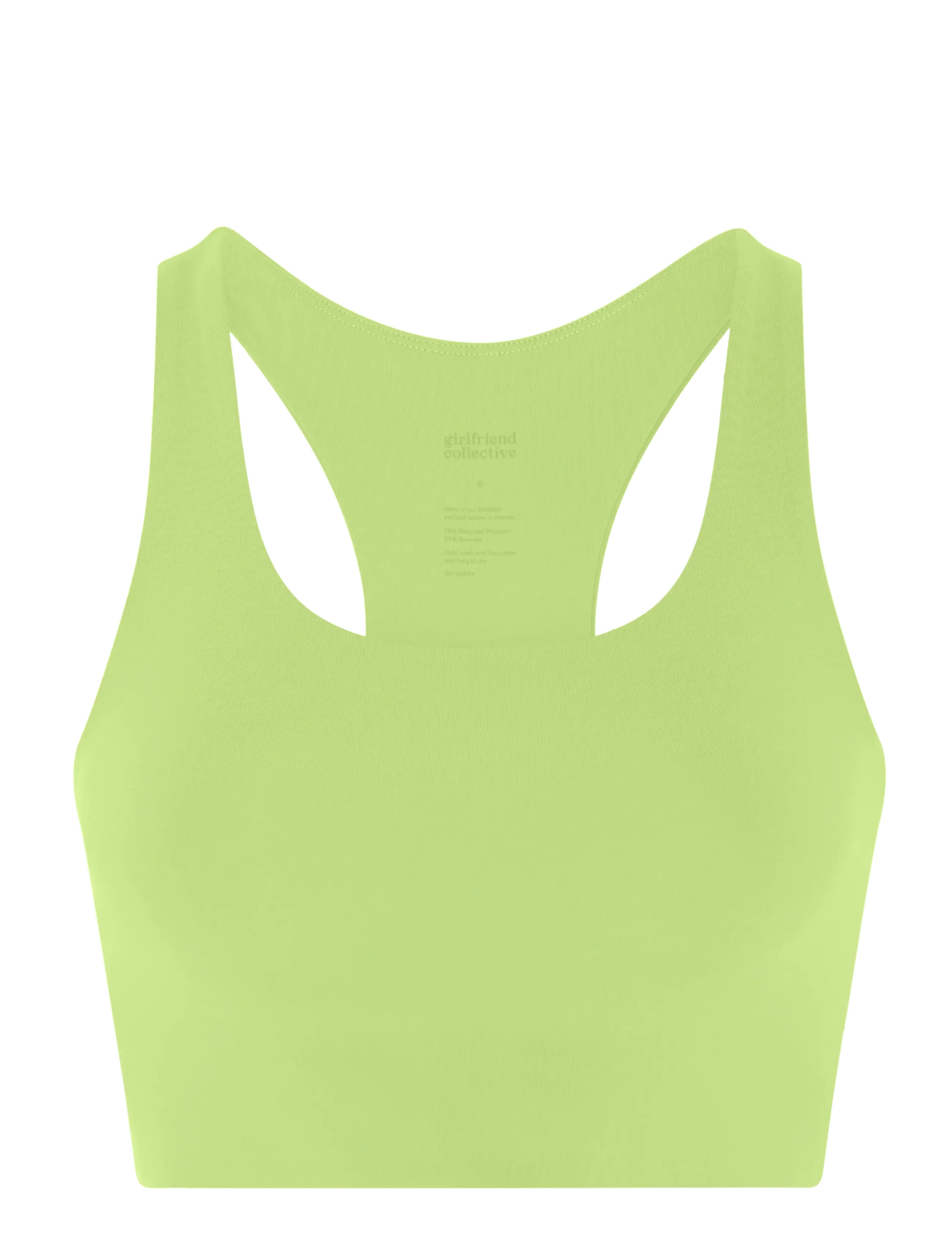 GIRLFRIEND COLLECTIVE Paloma BH Grün - 6XL - Damen