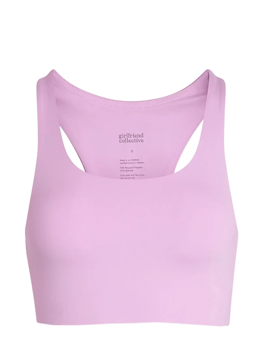 Girlfriend Collective - Paloma Bra - sportinės liemenėlės: vidutiniškai prilaikančios - lilac - 1