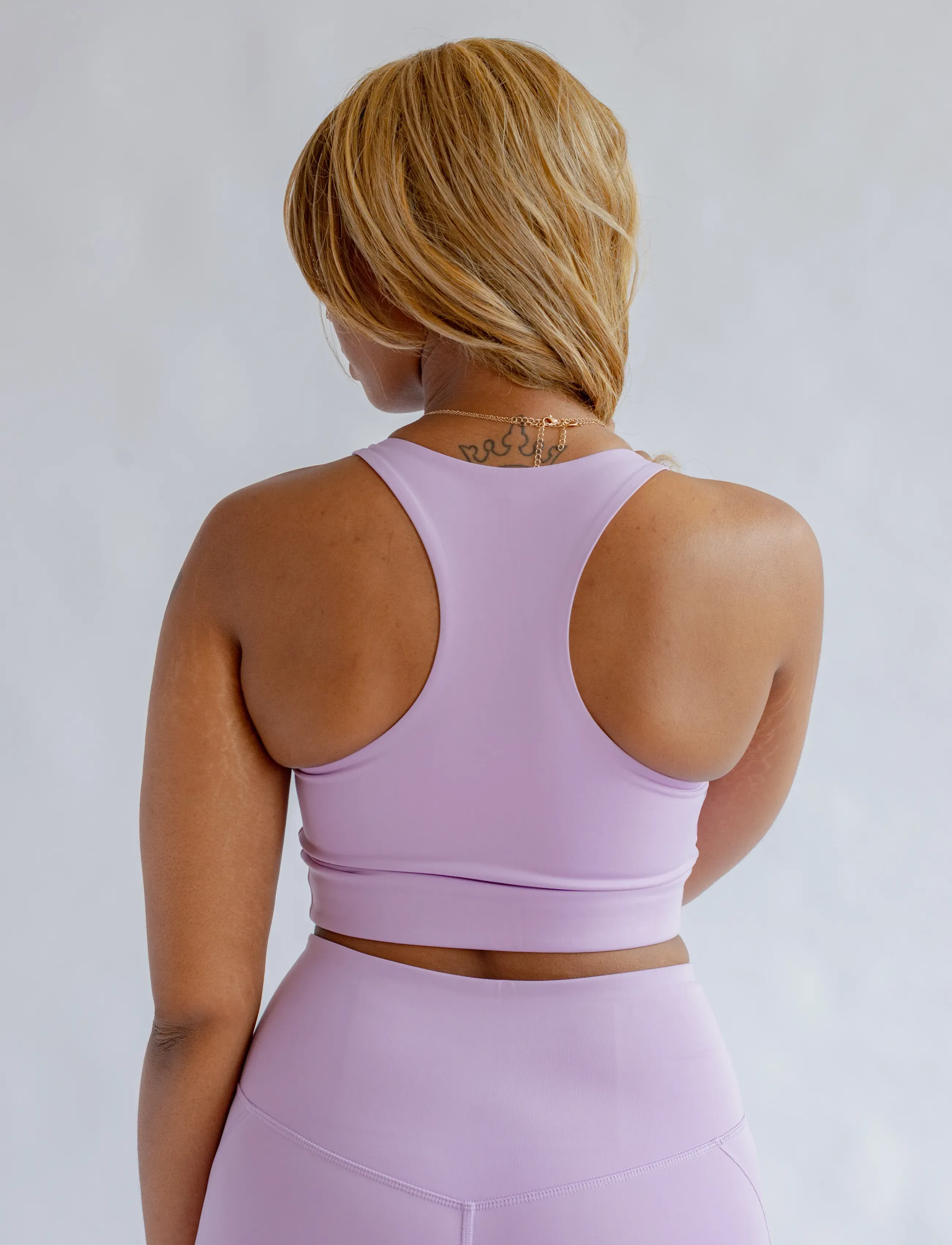 Girlfriend Collective - Paloma Bra - sports bh'er: medium støtte - lilac - 4
