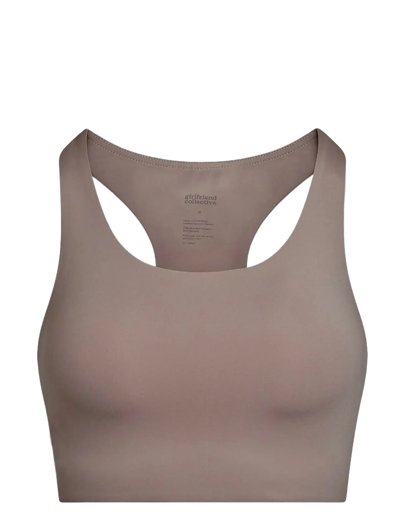 Girlfriend Collective Paloma Bra - Undertøj - LIMESTONE / brown