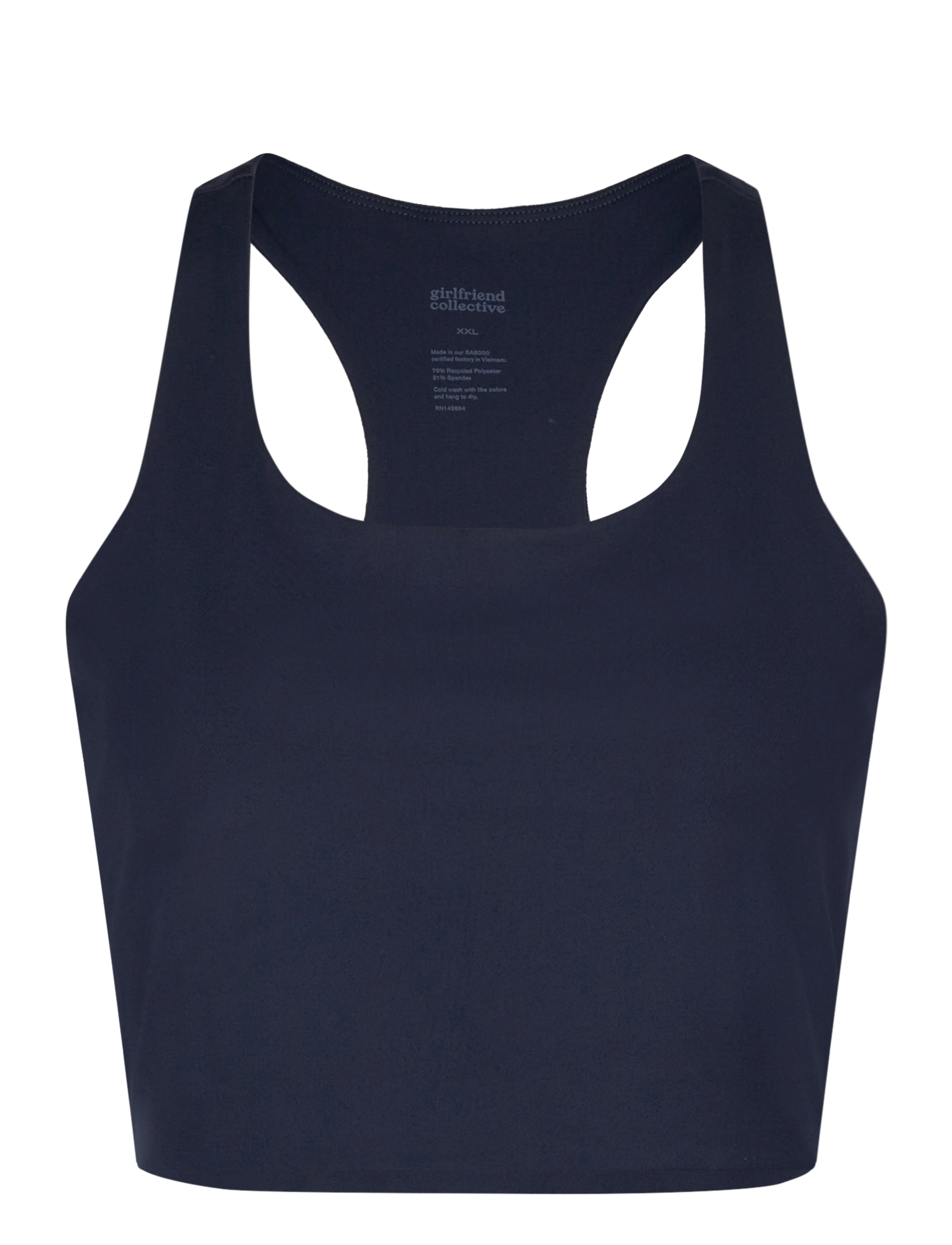 GIRLFRIEND COLLECTIVE Paloma BH Navy - S - Damen