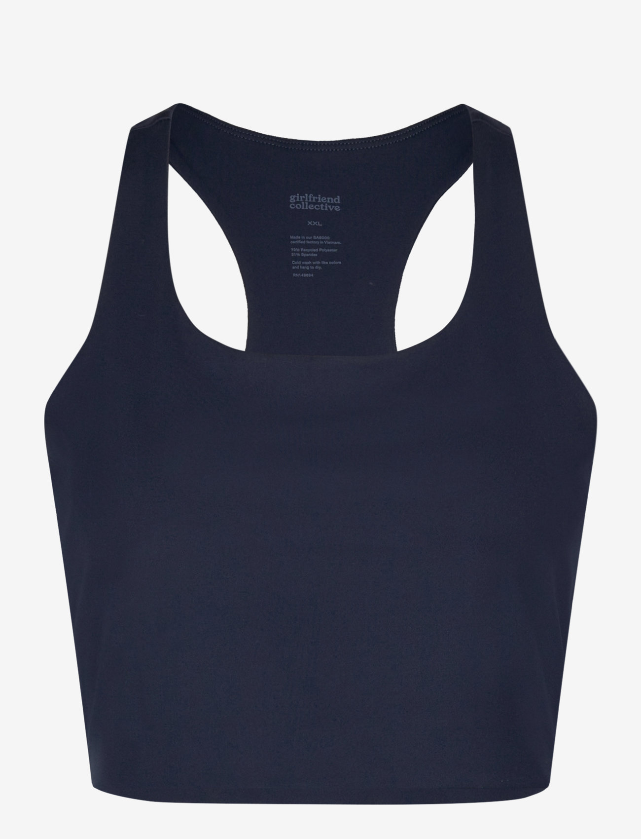 Girlfriend Collective - Paloma Bra - medium support - midnight - 1